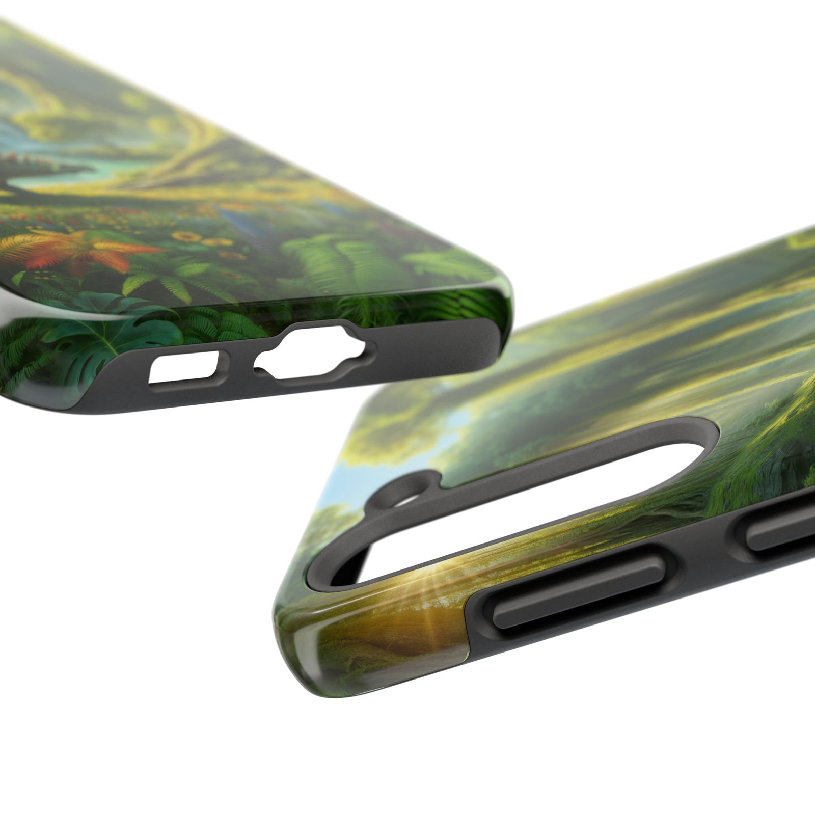 Stegosaurus Paradise Adventure - Dinosaur Phone Case