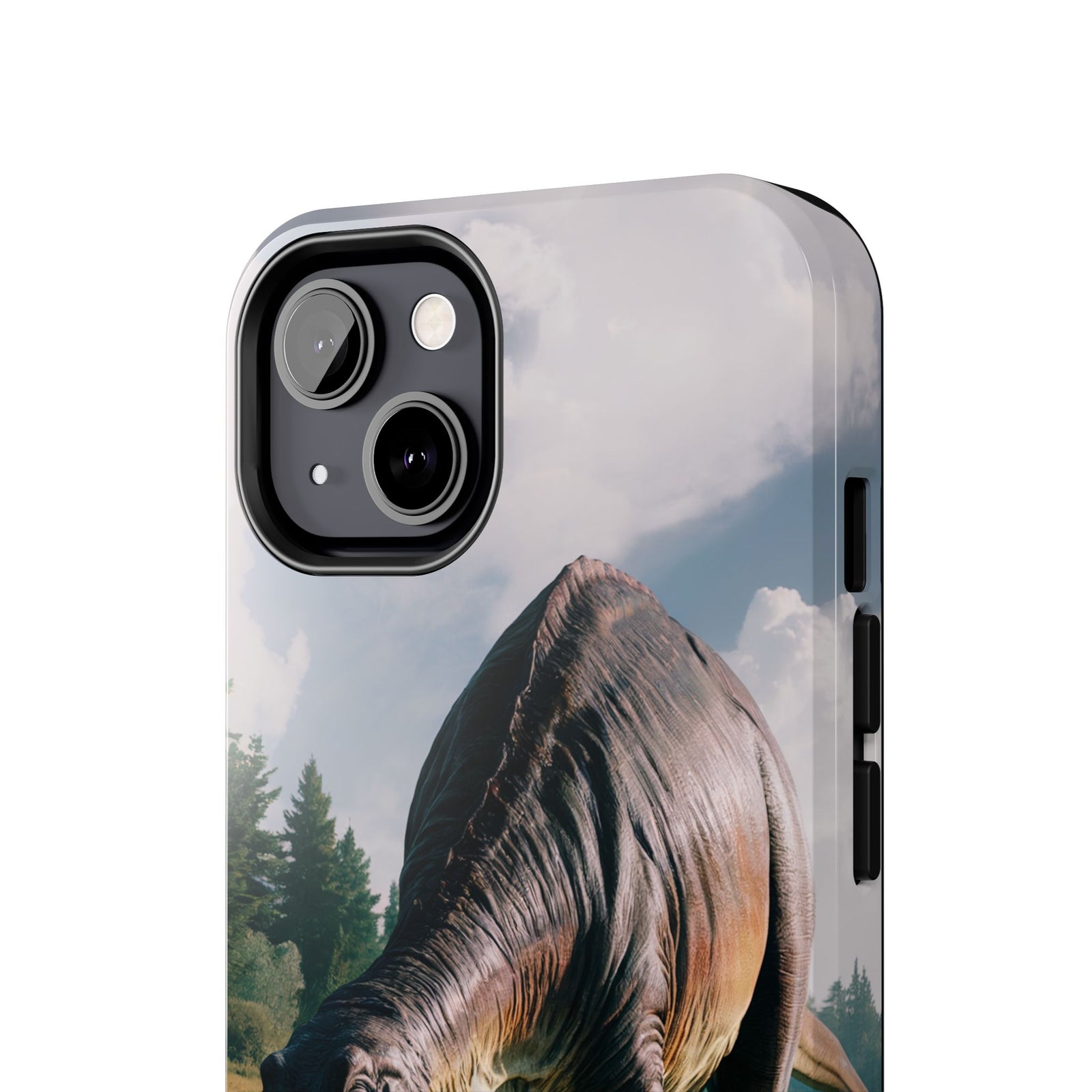 Gentle Giant Grazing - Dinosaur Phone Case