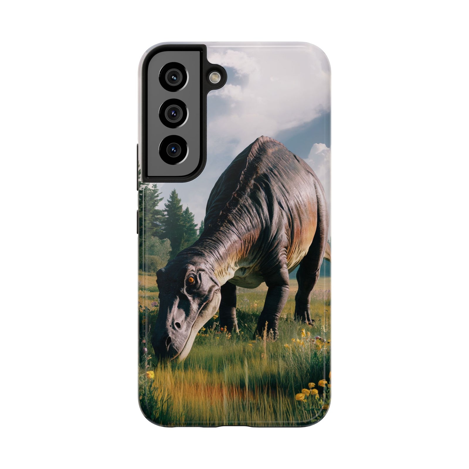 Gentle Giant Grazing - Dinosaur Phone Case
