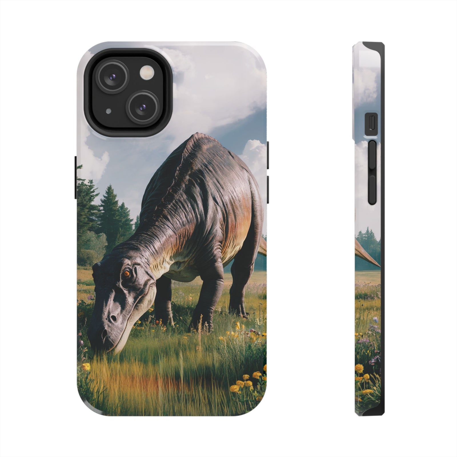 Gentle Giant Grazing - Dinosaur Phone Case