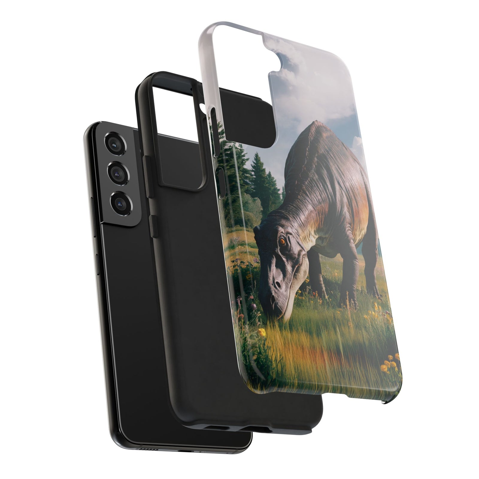 Gentle Giant Grazing - Dinosaur Phone Case