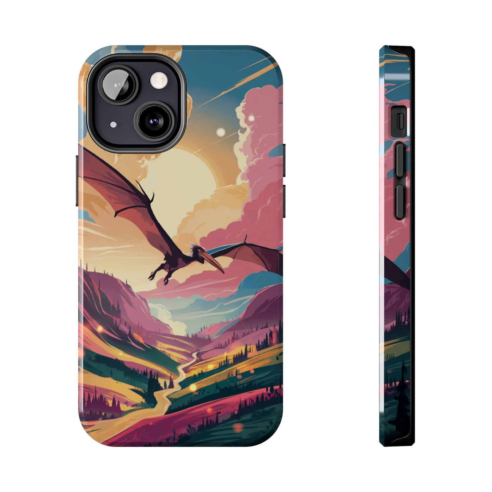 Pteranodon Sky Journey - Dinosaur Phone Case