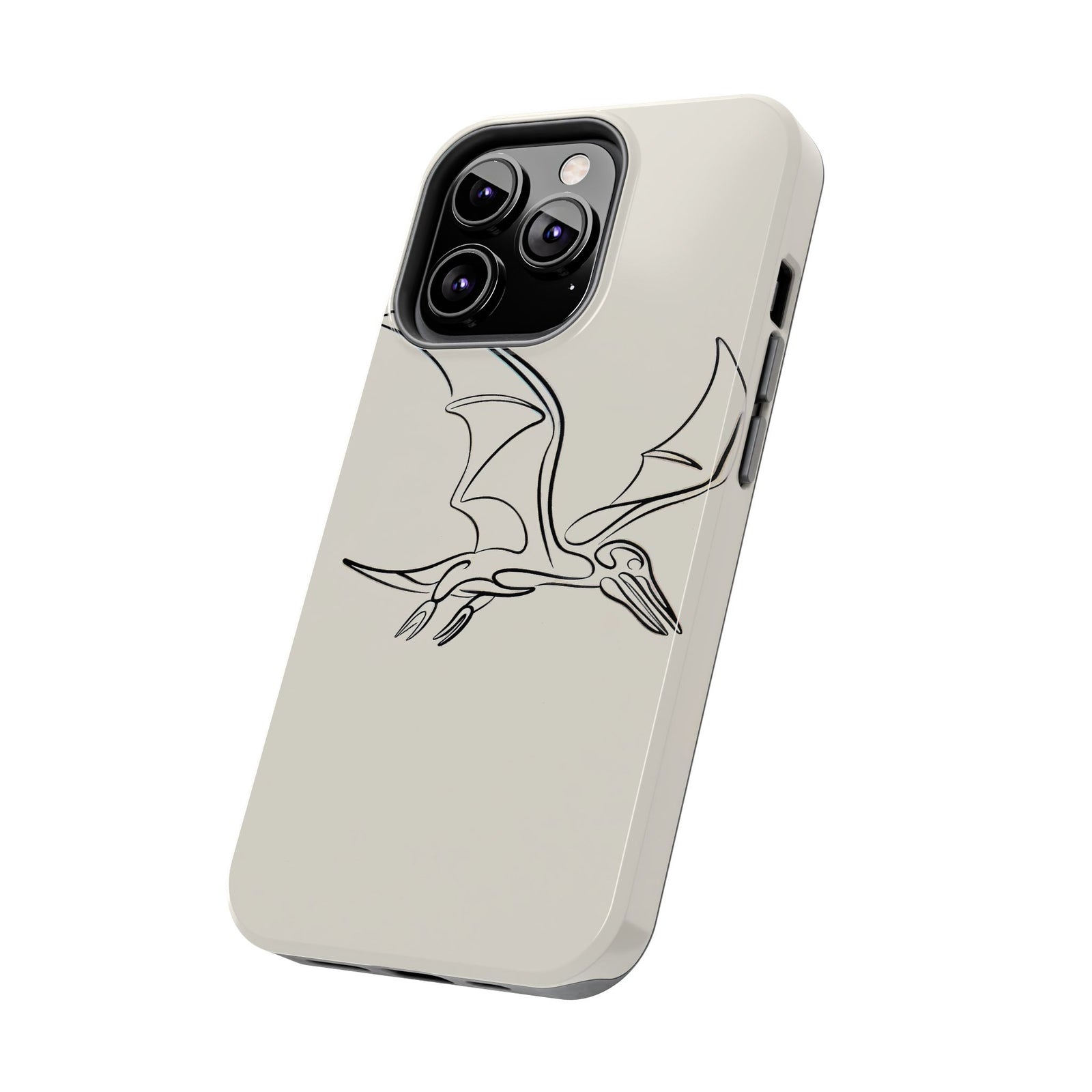 Pterodactyl Glide Art - Dinosaur Phone Case