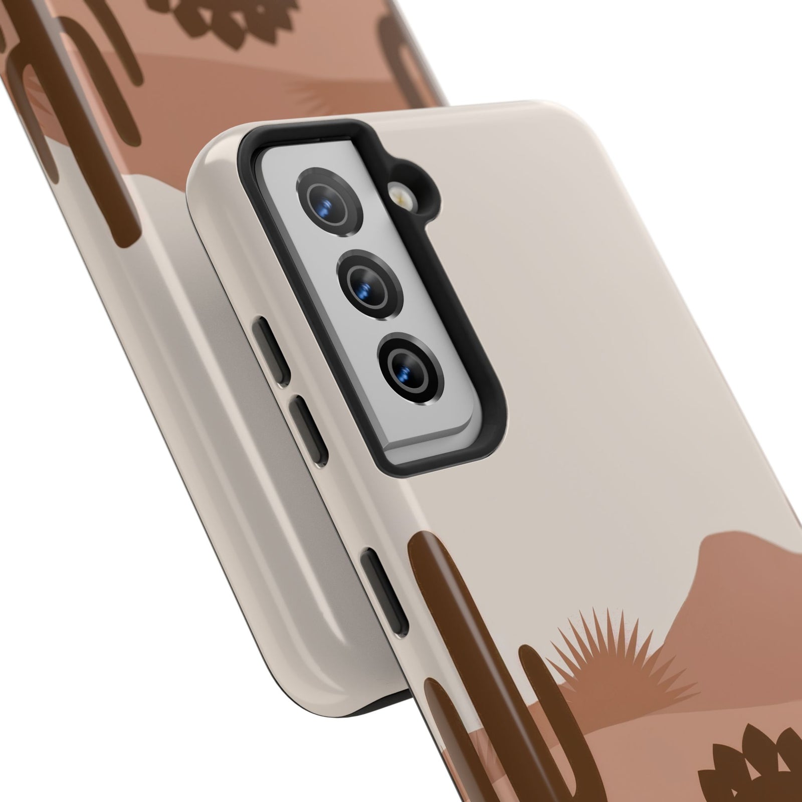 Desert Dino Silhouette - Dinosaur Phone Case