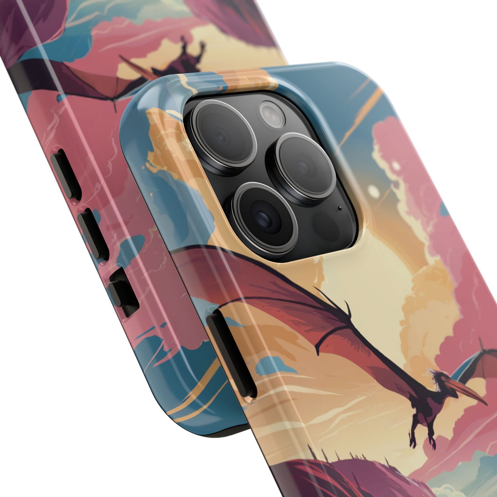 Pteranodon Sky Journey - Dinosaur Phone Case
