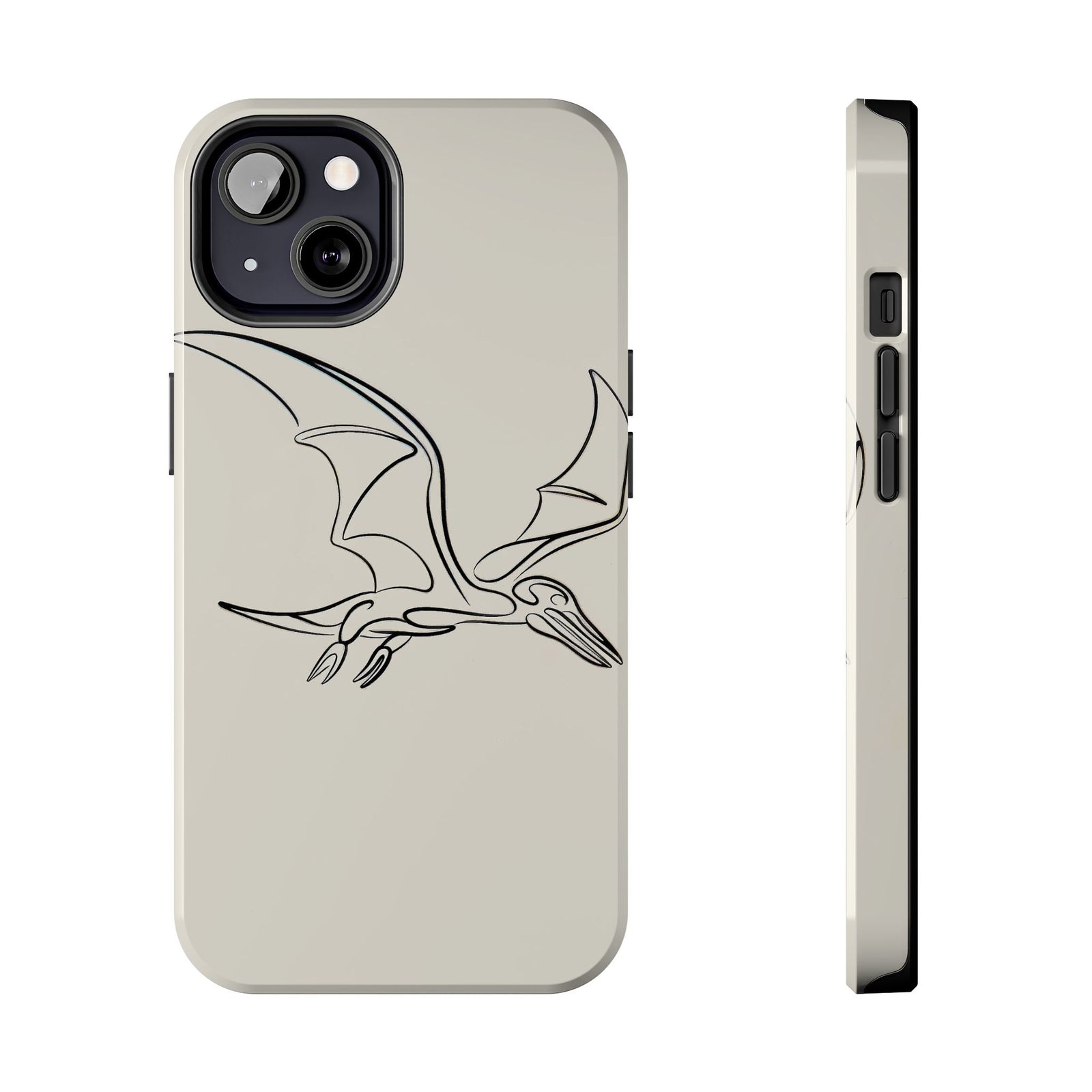 Pterodactyl Glide Art - Dinosaur Phone Case