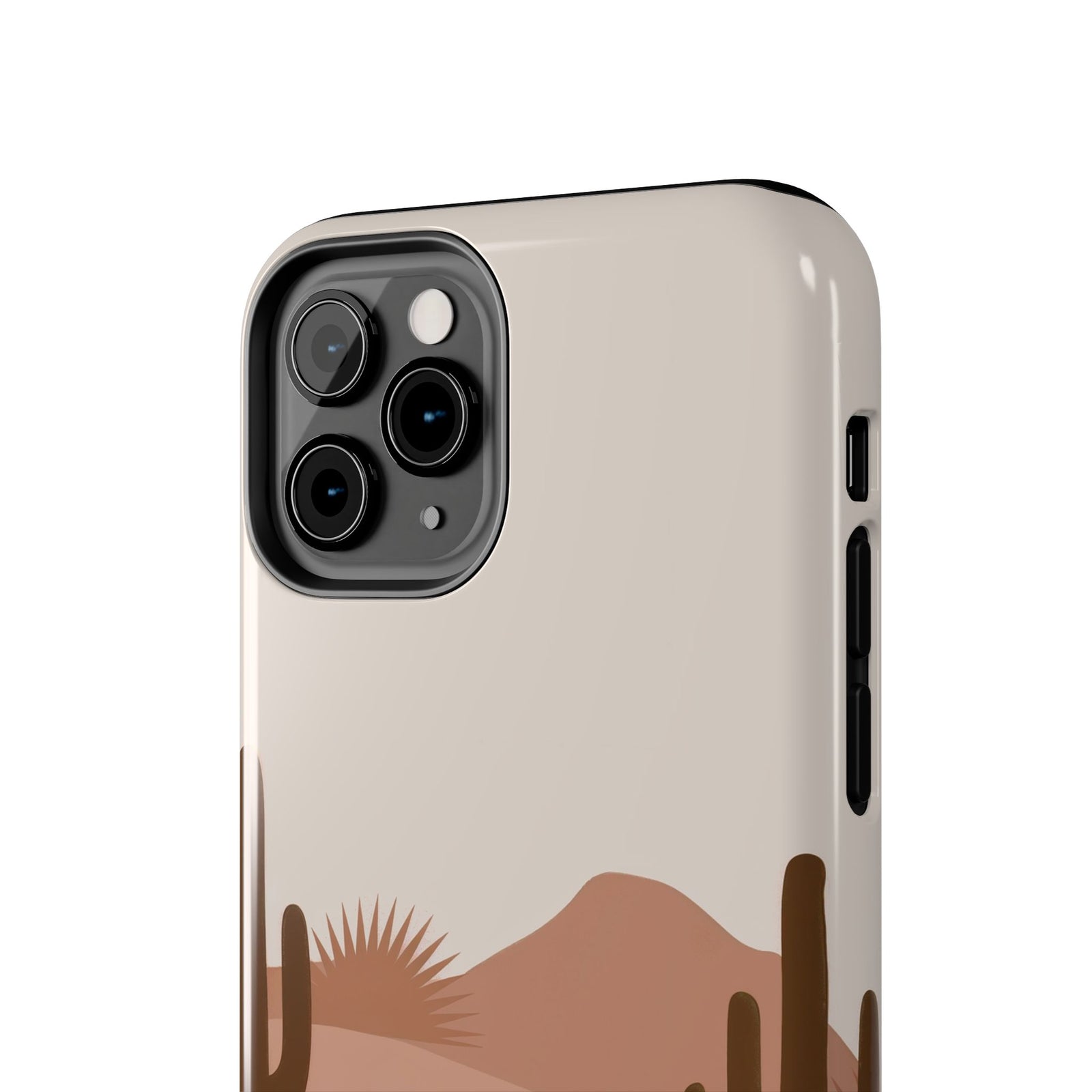 Desert Dino Silhouette - Dinosaur Phone Case