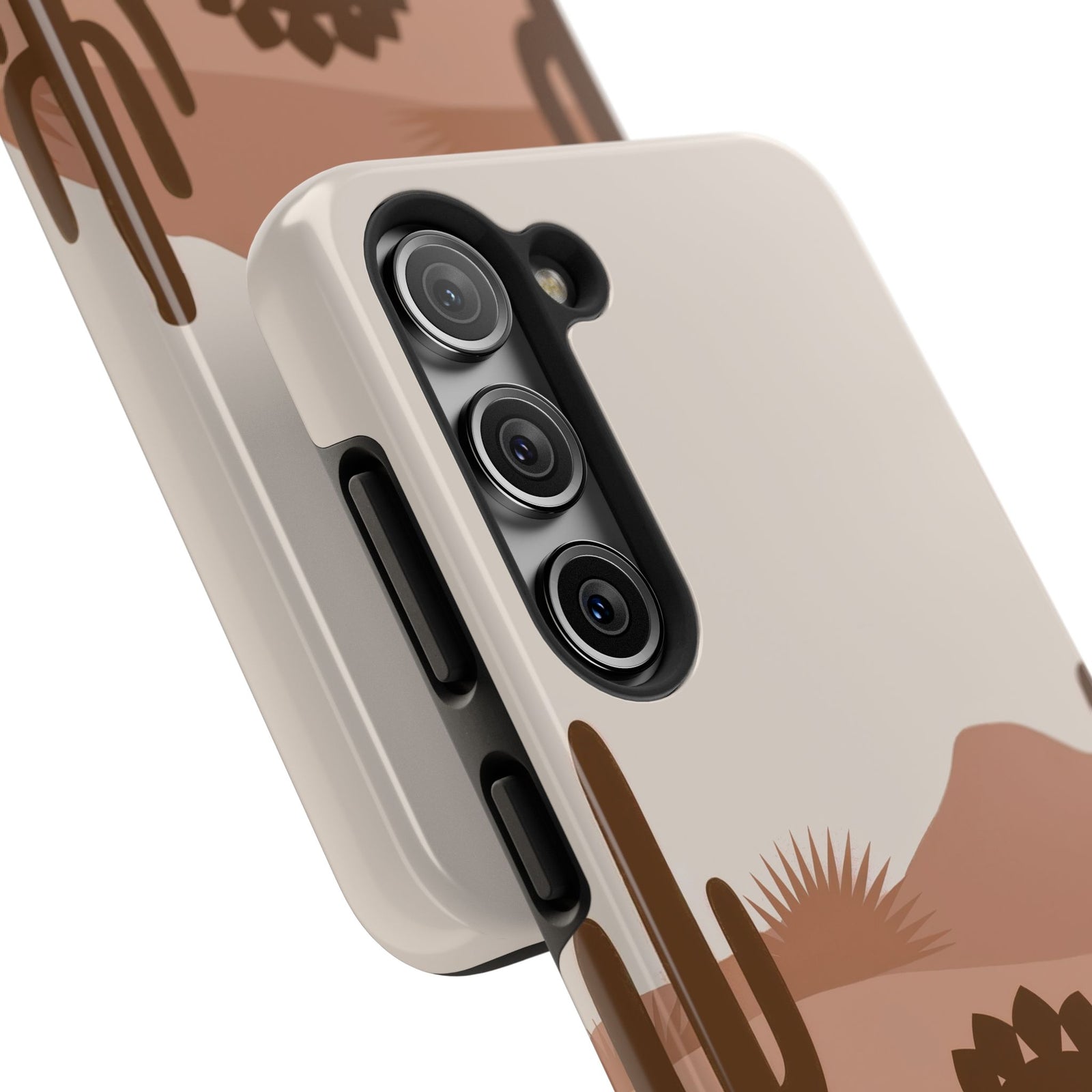 Desert Dino Silhouette - Dinosaur Phone Case