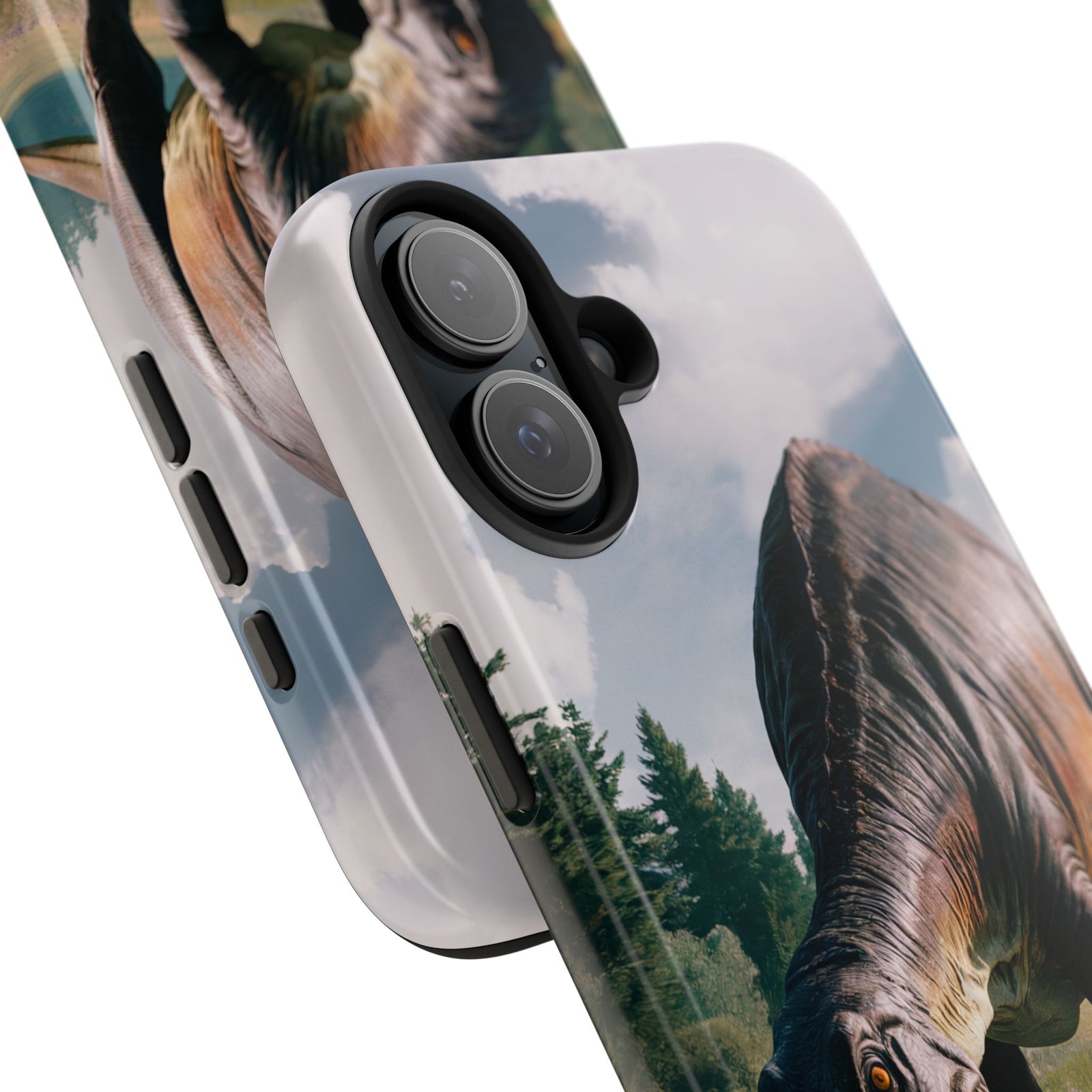 Gentle Giant Grazing - Dinosaur Phone Case
