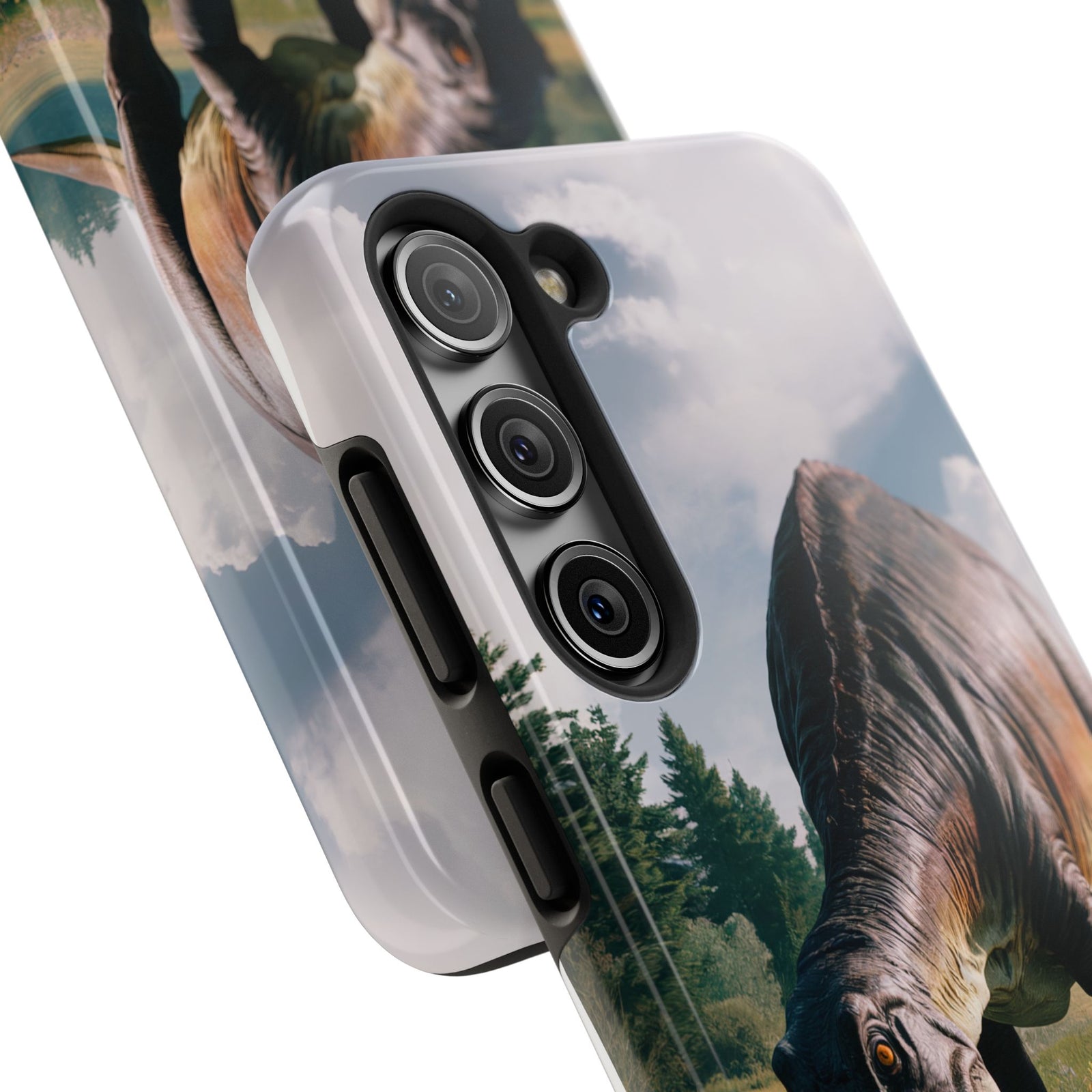 Gentle Giant Grazing - Dinosaur Phone Case