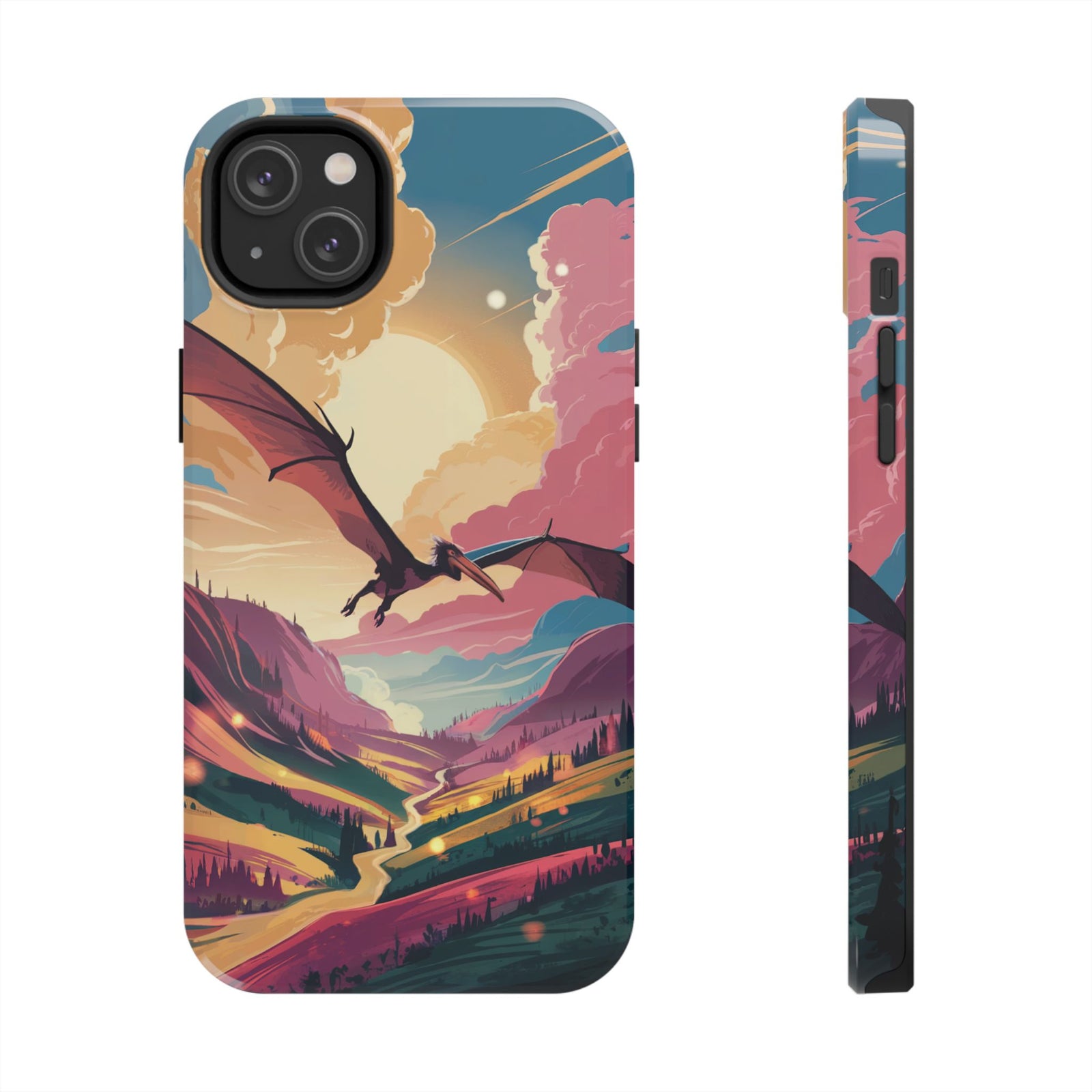 Pteranodon Sky Journey - Dinosaur Phone Case