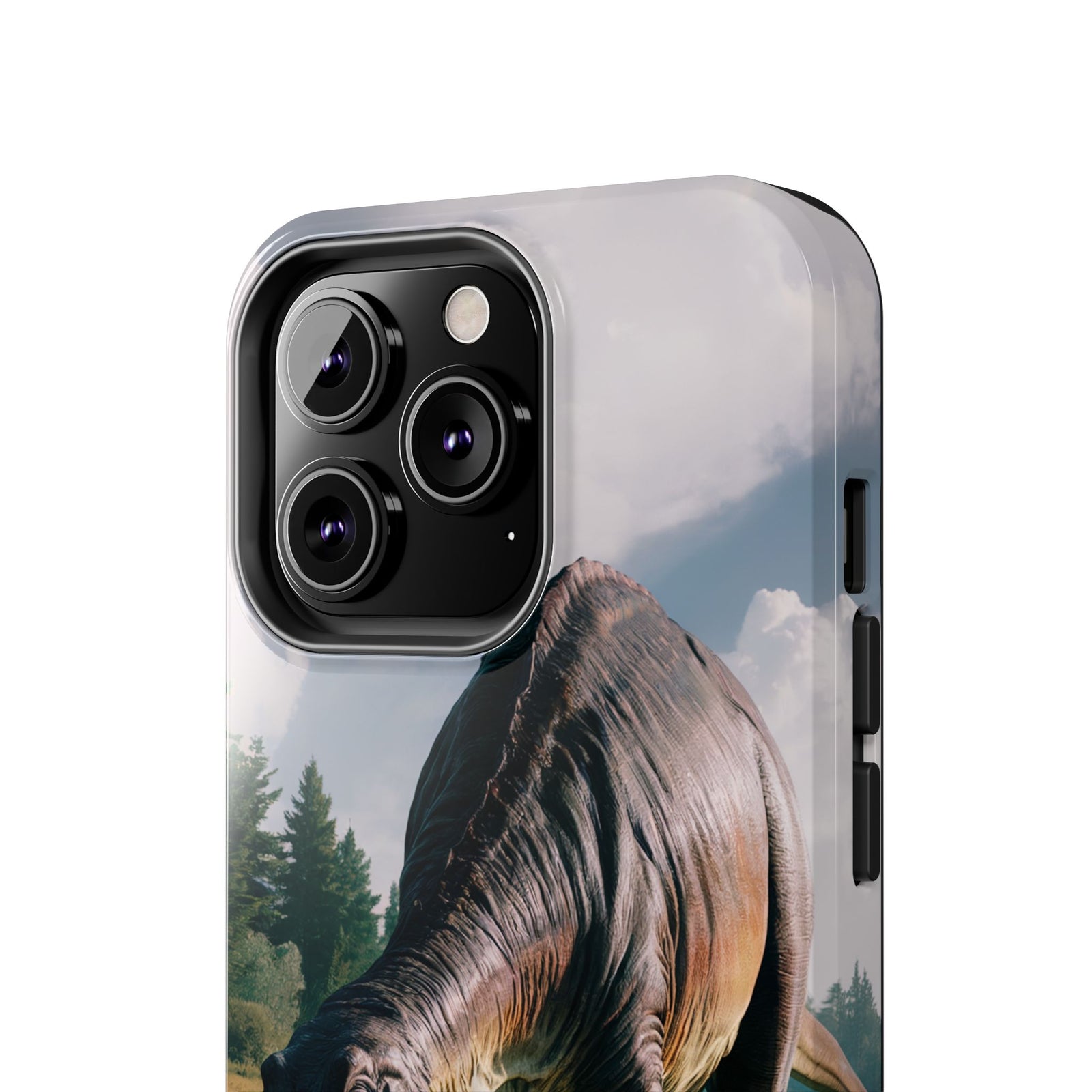 Gentle Giant Grazing - Dinosaur Phone Case