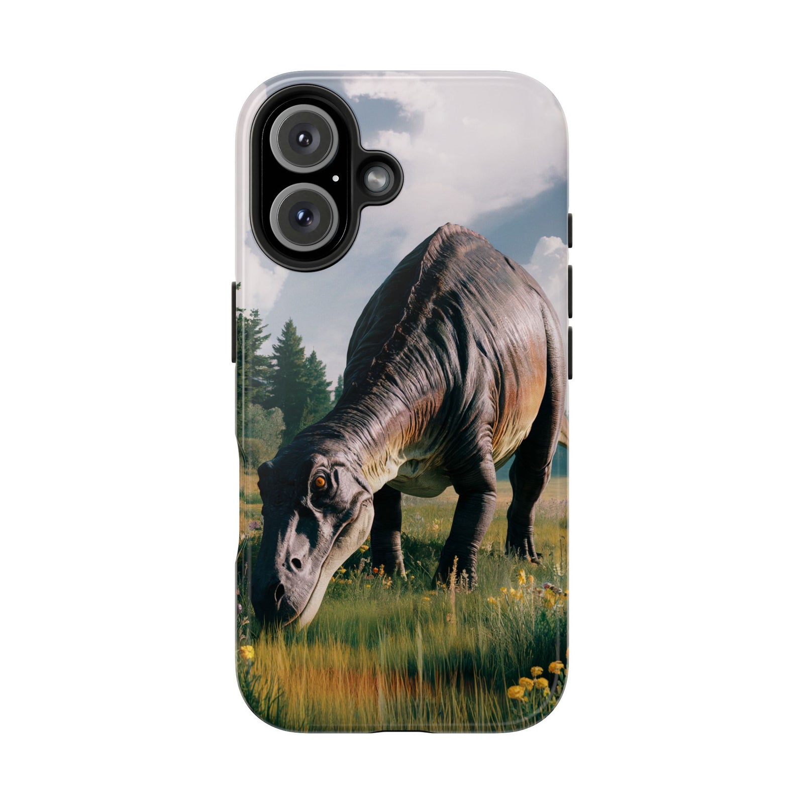 Gentle Giant Grazing - Dinosaur Phone Case