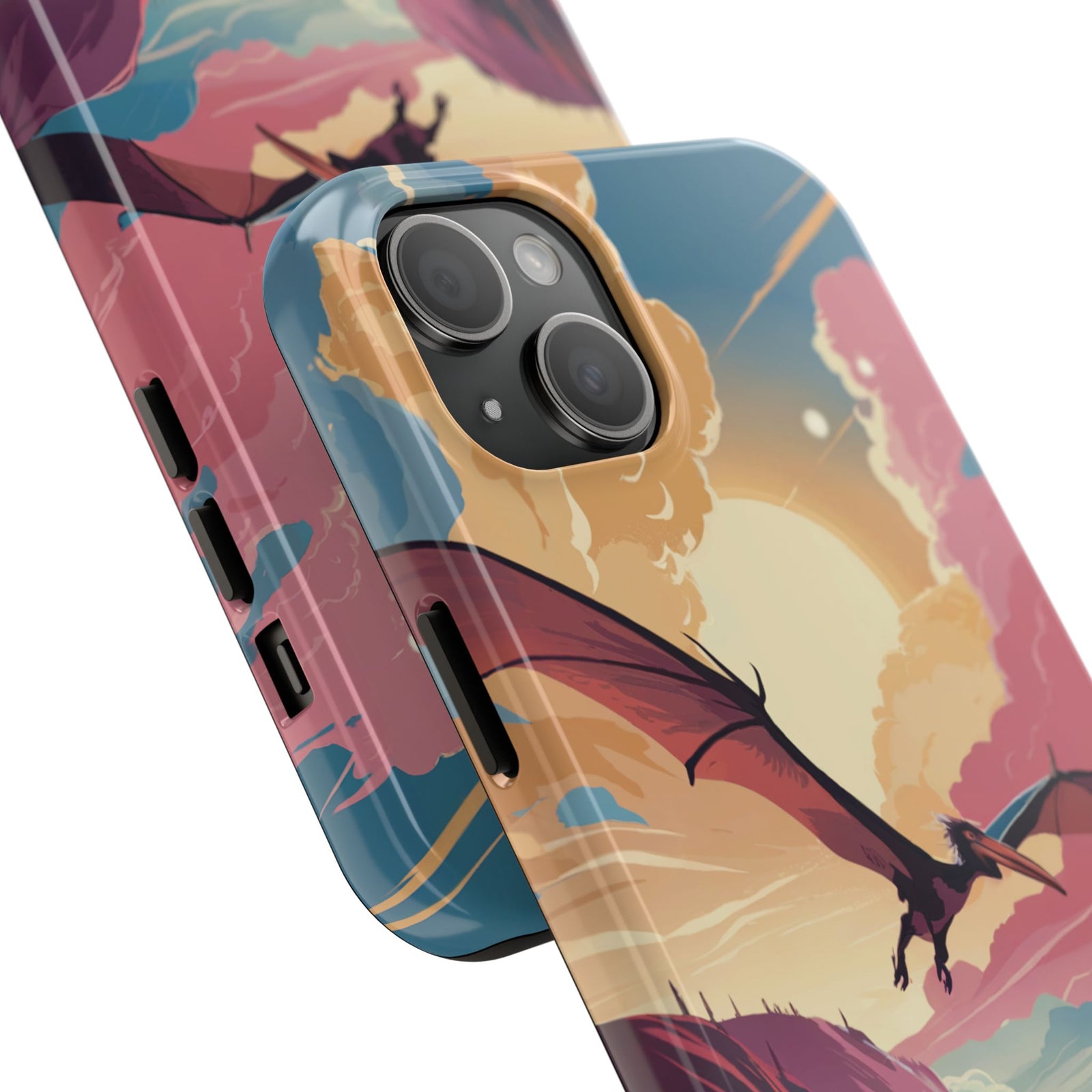Pteranodon Sky Journey - Dinosaur Phone Case