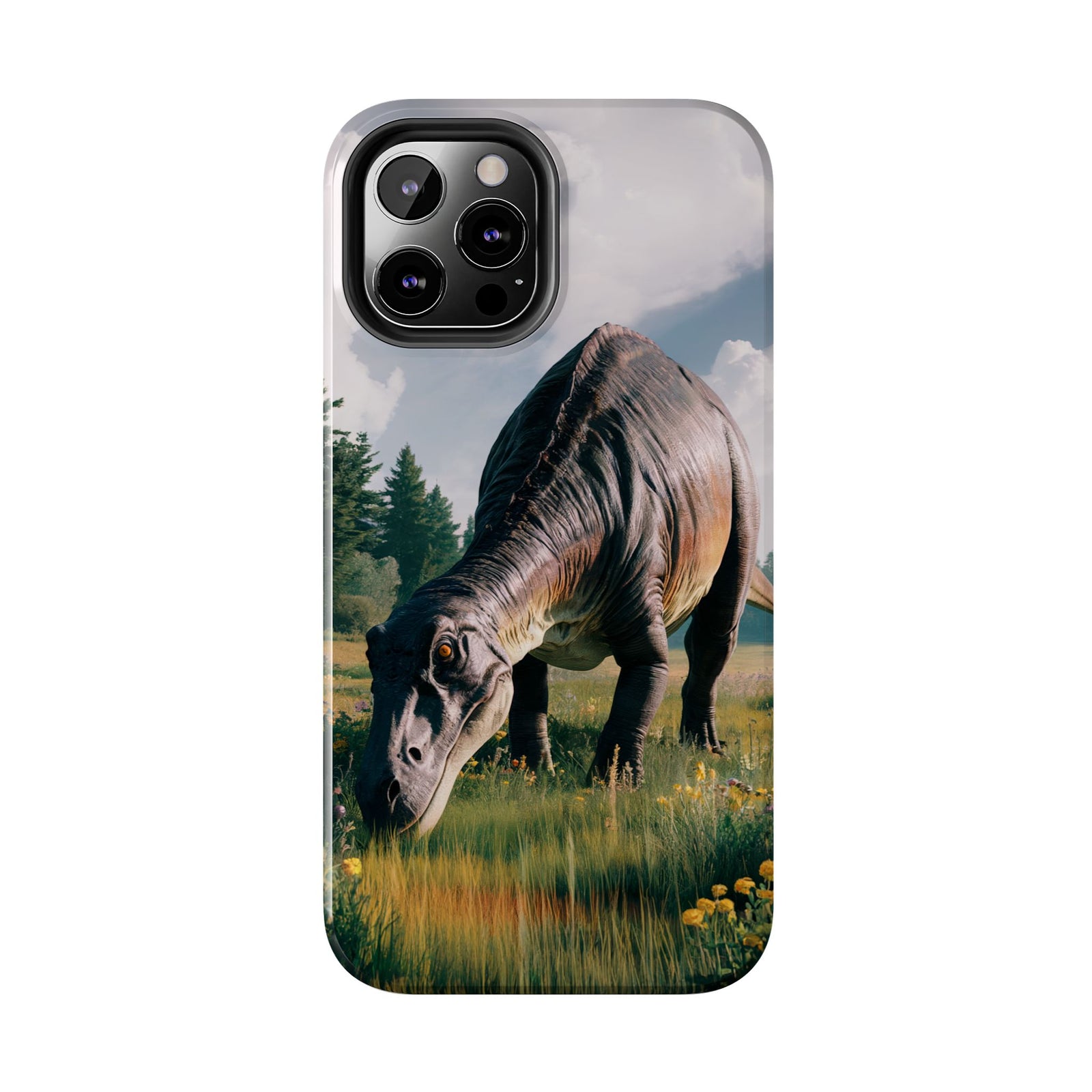Gentle Giant Grazing - Dinosaur Phone Case