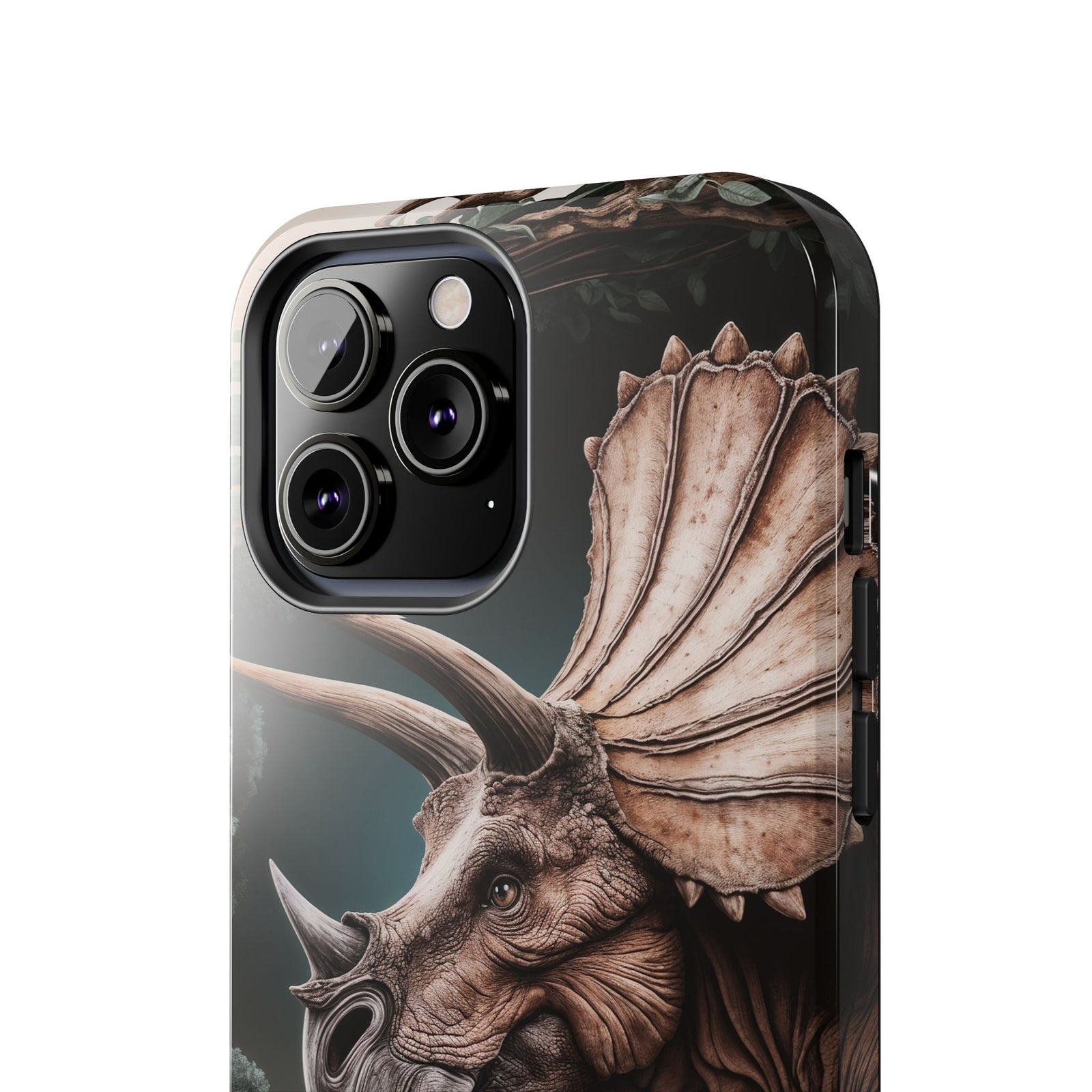 Triceratops Wilderness Adventure - Dinosaur Phone Case
