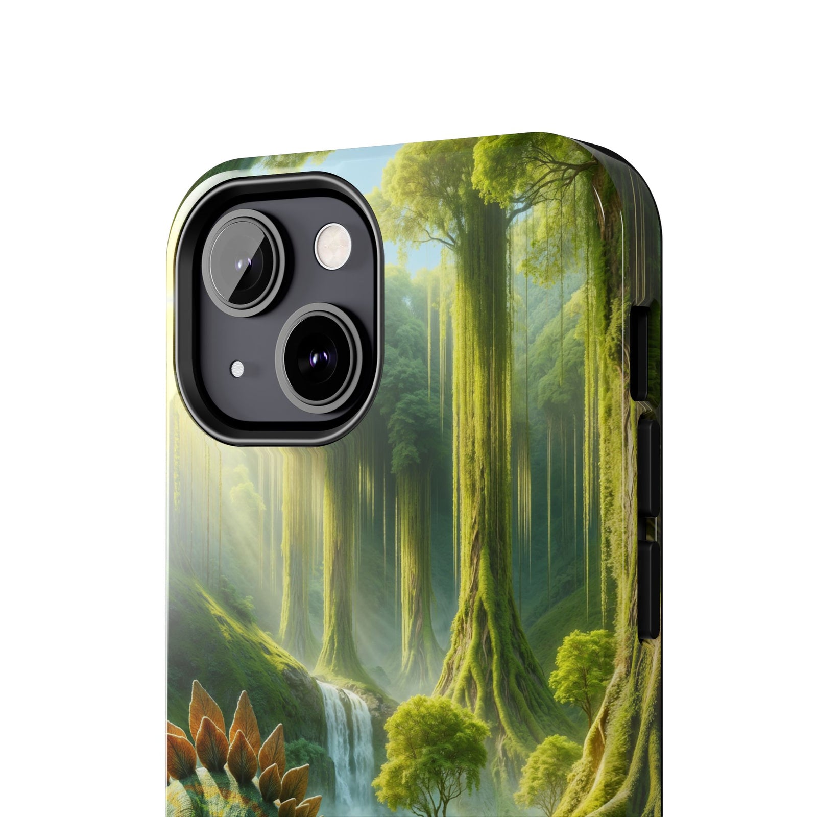 Stegosaurus Paradise Adventure - Dinosaur Phone Case