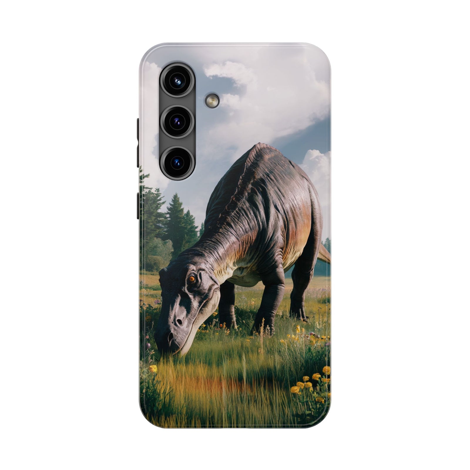 Gentle Giant Grazing - Dinosaur Phone Case