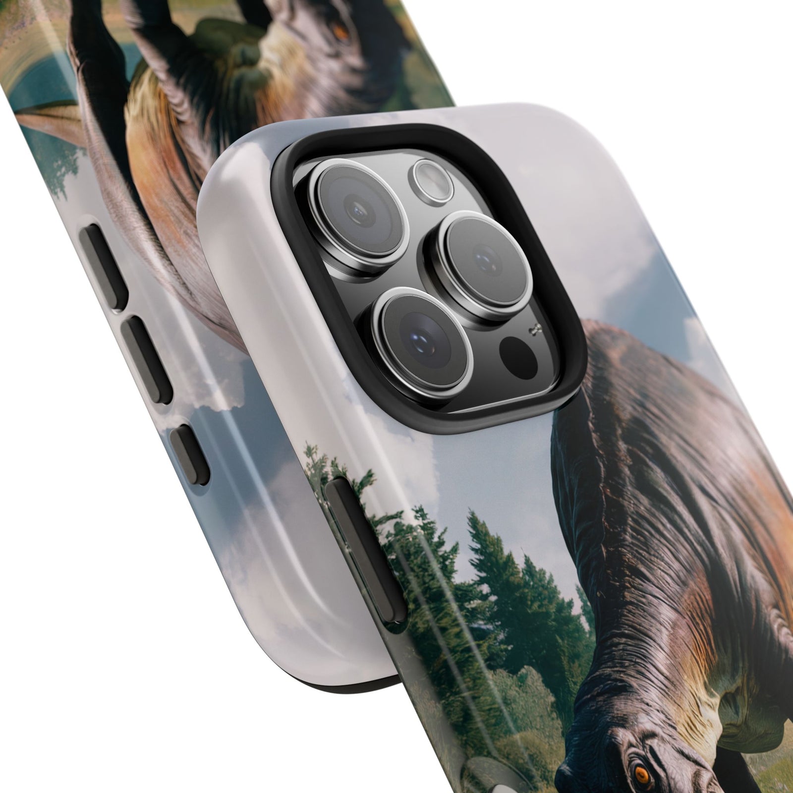 Gentle Giant Grazing - Dinosaur Phone Case