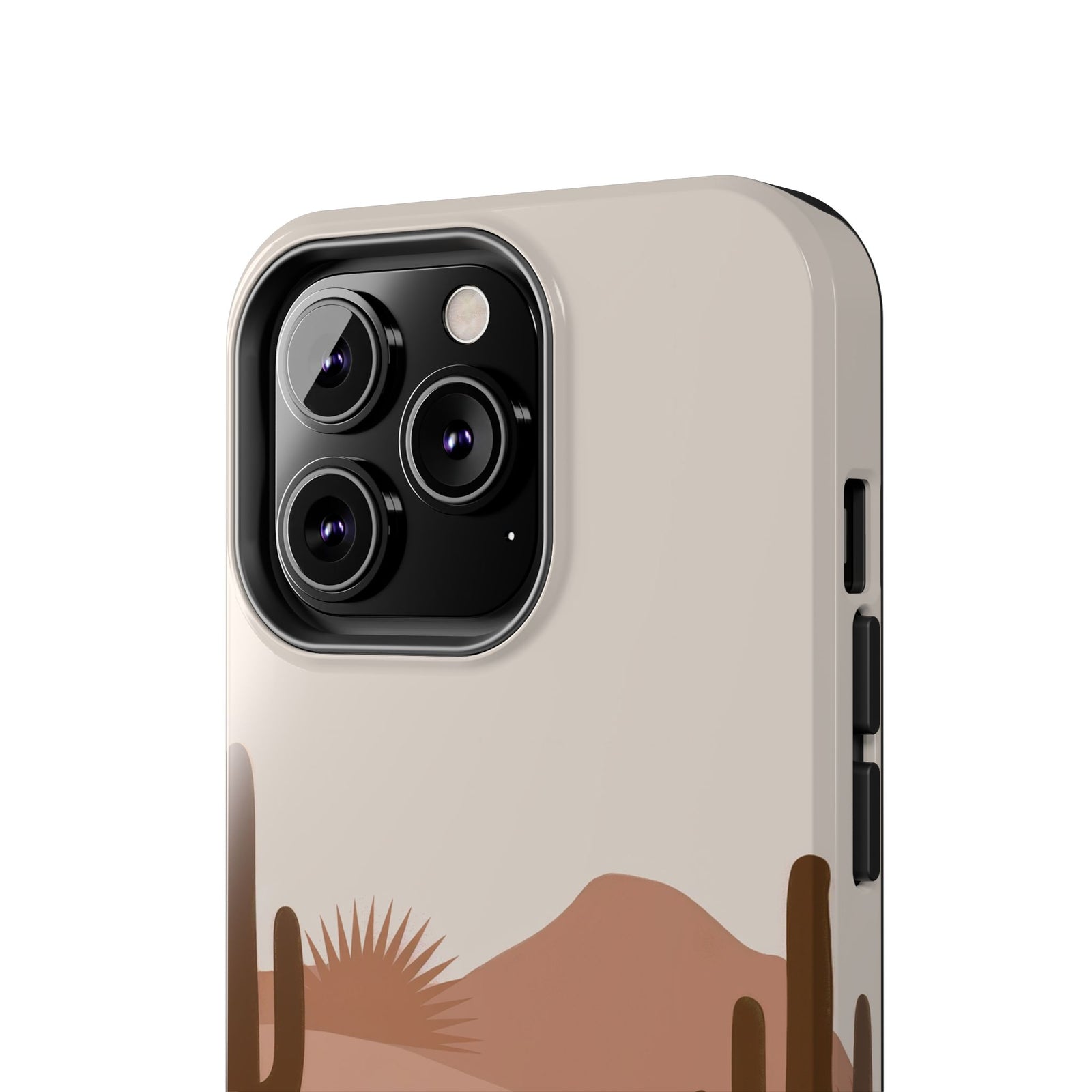 Desert Dino Silhouette - Dinosaur Phone Case