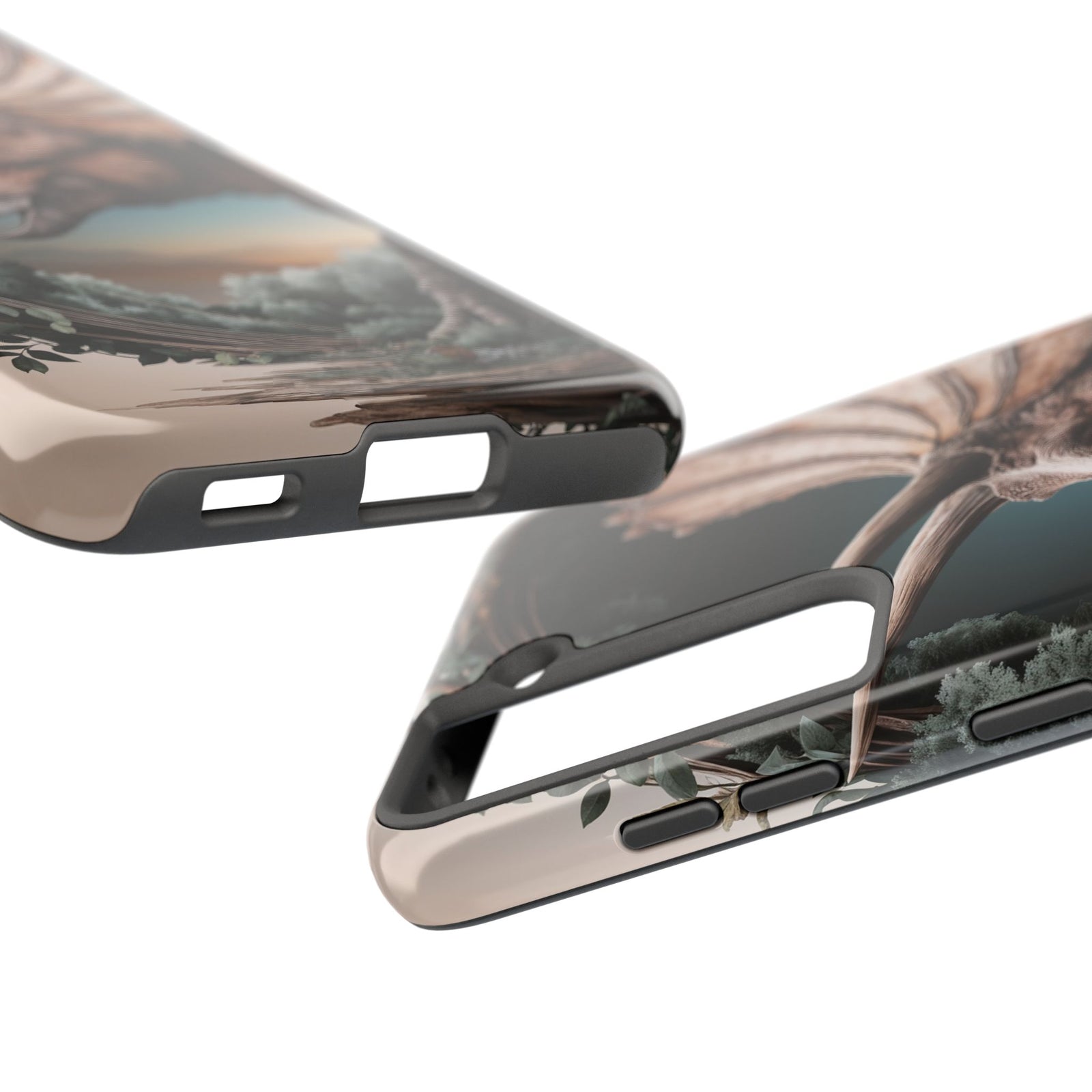 Triceratops Wilderness Adventure - Dinosaur Phone Case