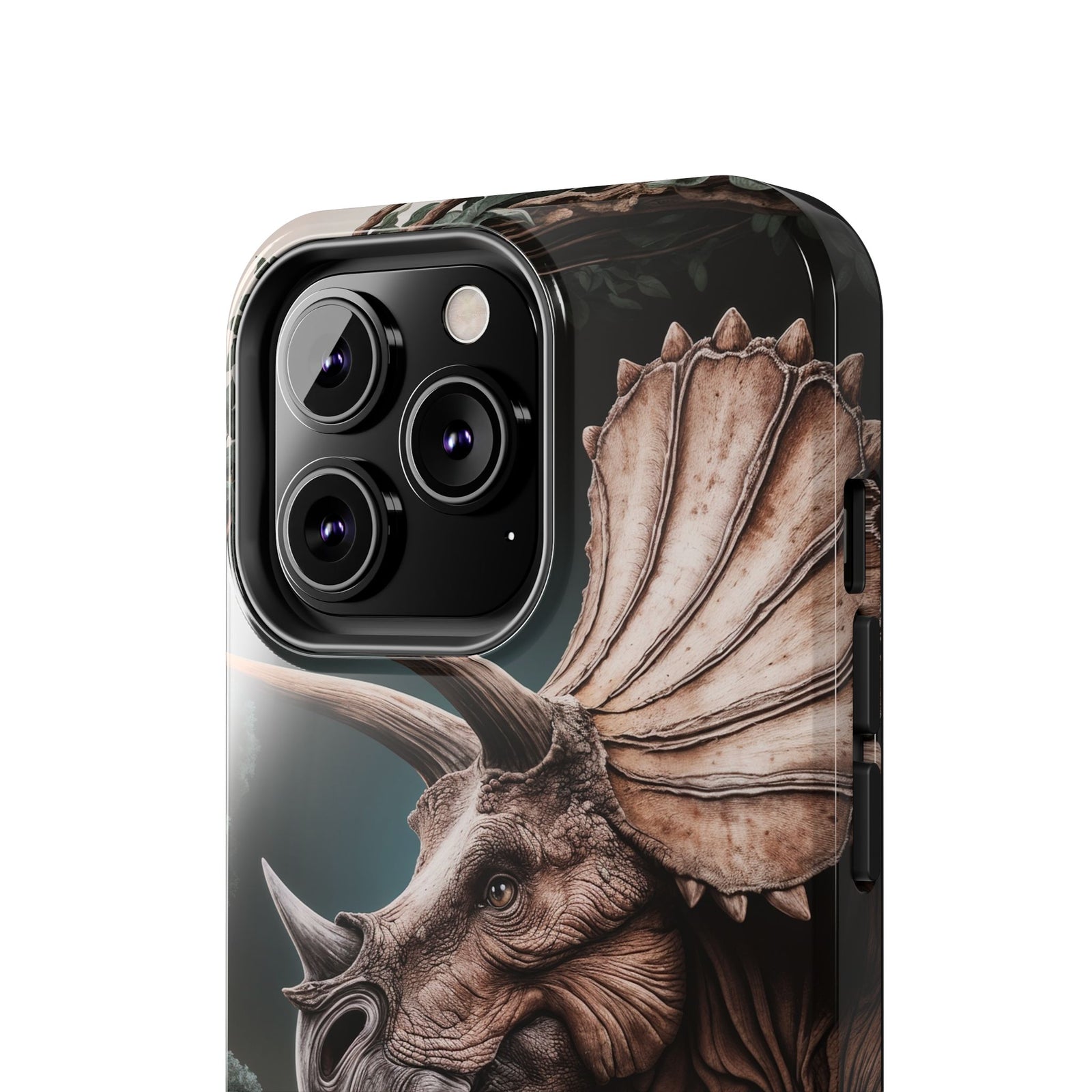 Triceratops Wilderness Adventure - Dinosaur Phone Case