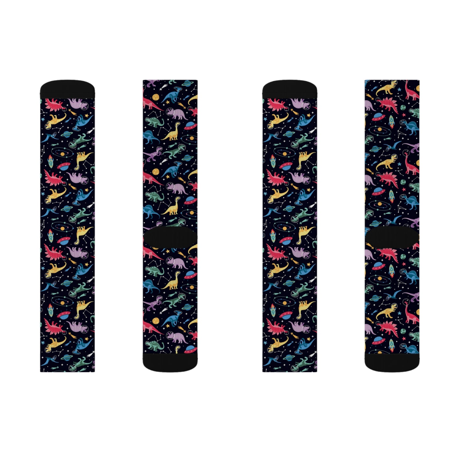 Space Dino's - Dinosaur Socks