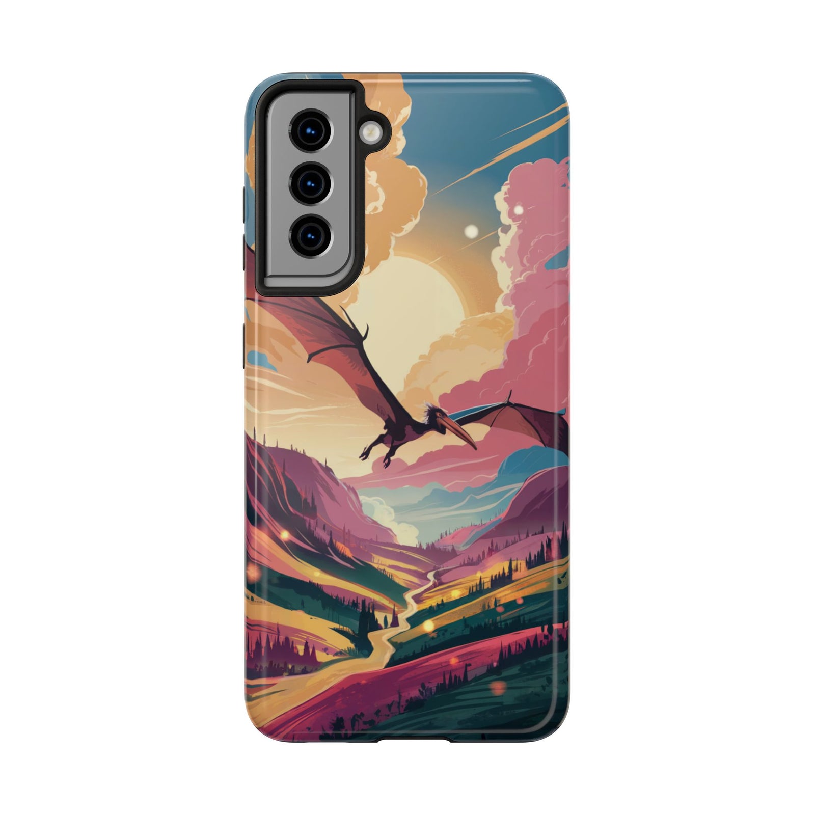 Pteranodon Sky Journey - Dinosaur Phone Case