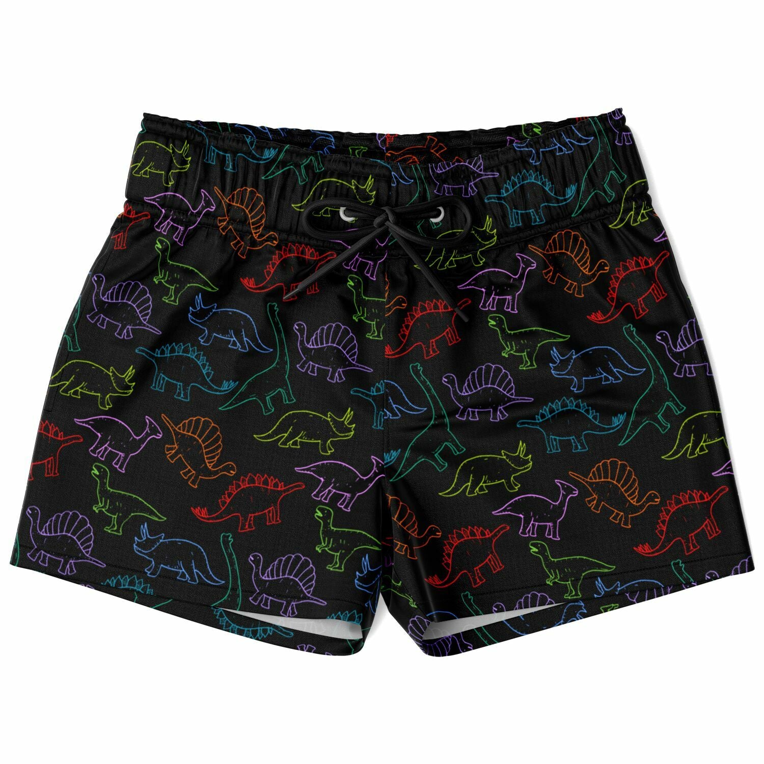 Sketched Color Dinos - Boys Dinosaur Swimsuit