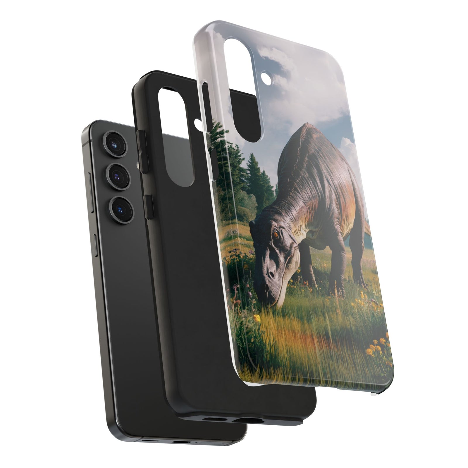 Gentle Giant Grazing - Dinosaur Phone Case