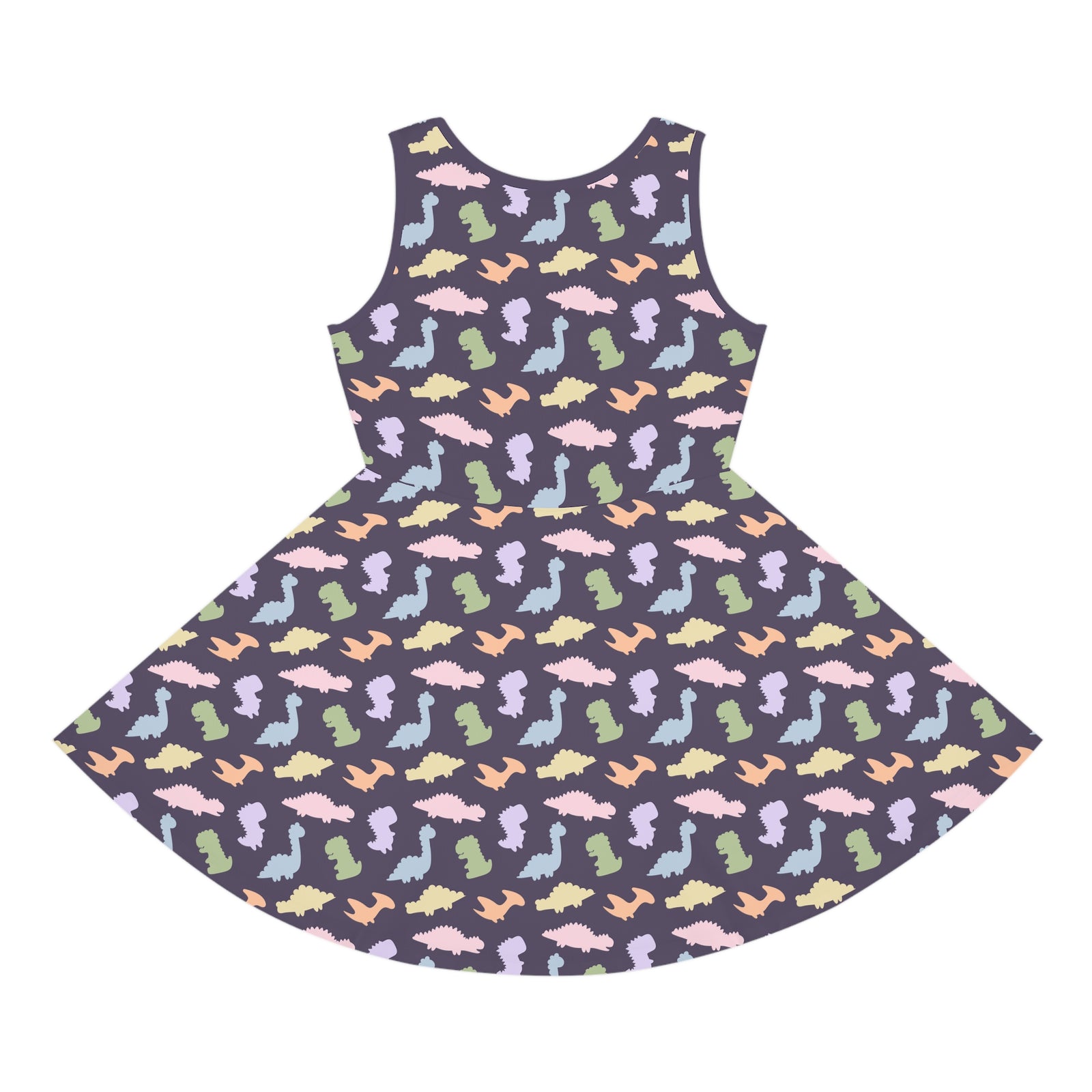 Colorful Dino Shapes - Girls/Toddler Sundress