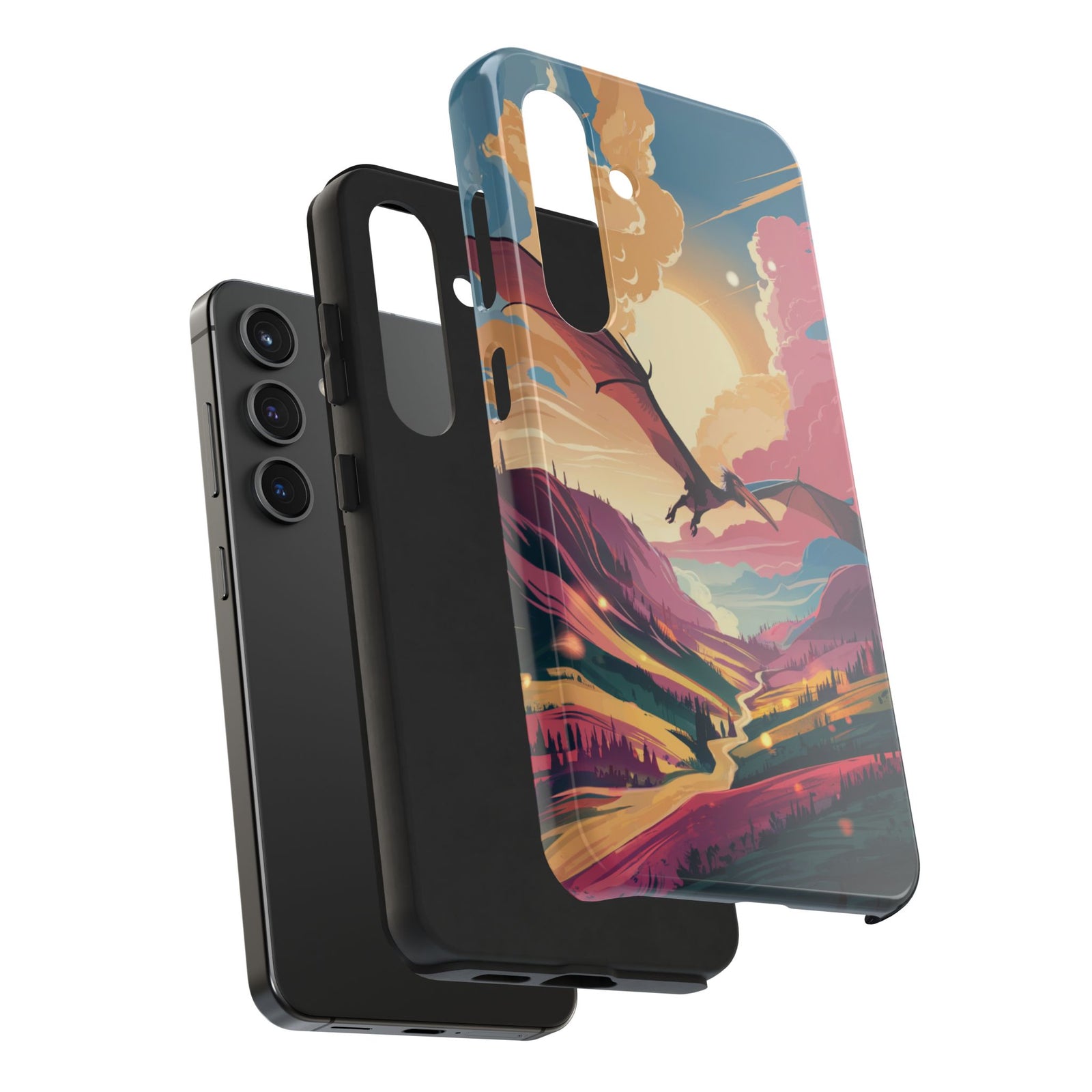 Pteranodon Sky Journey - Dinosaur Phone Case