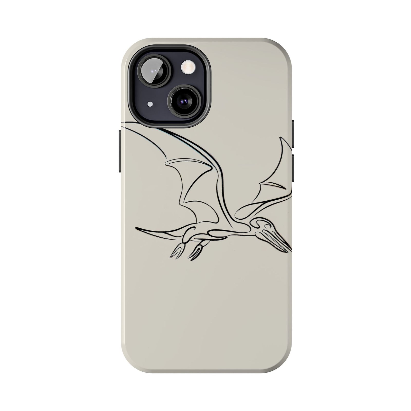 Pterodactyl Glide Art - Dinosaur Phone Case