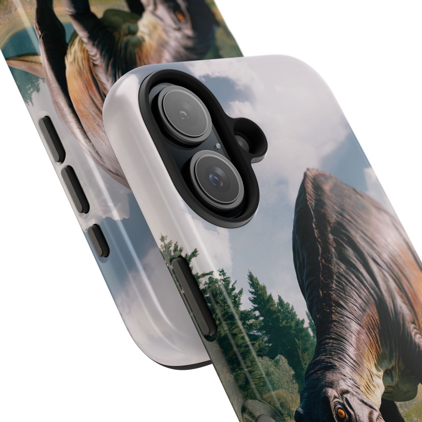 Gentle Giant Grazing - Dinosaur Phone Case