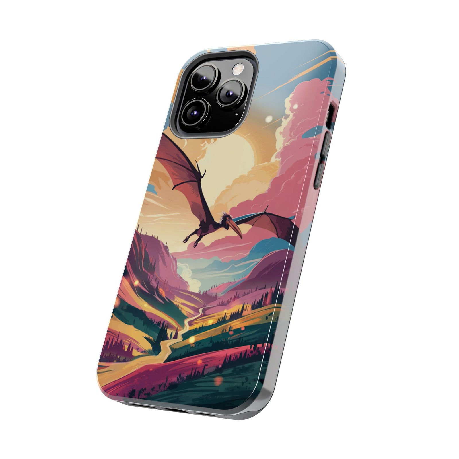 Pteranodon Sky Journey - Dinosaur Phone Case