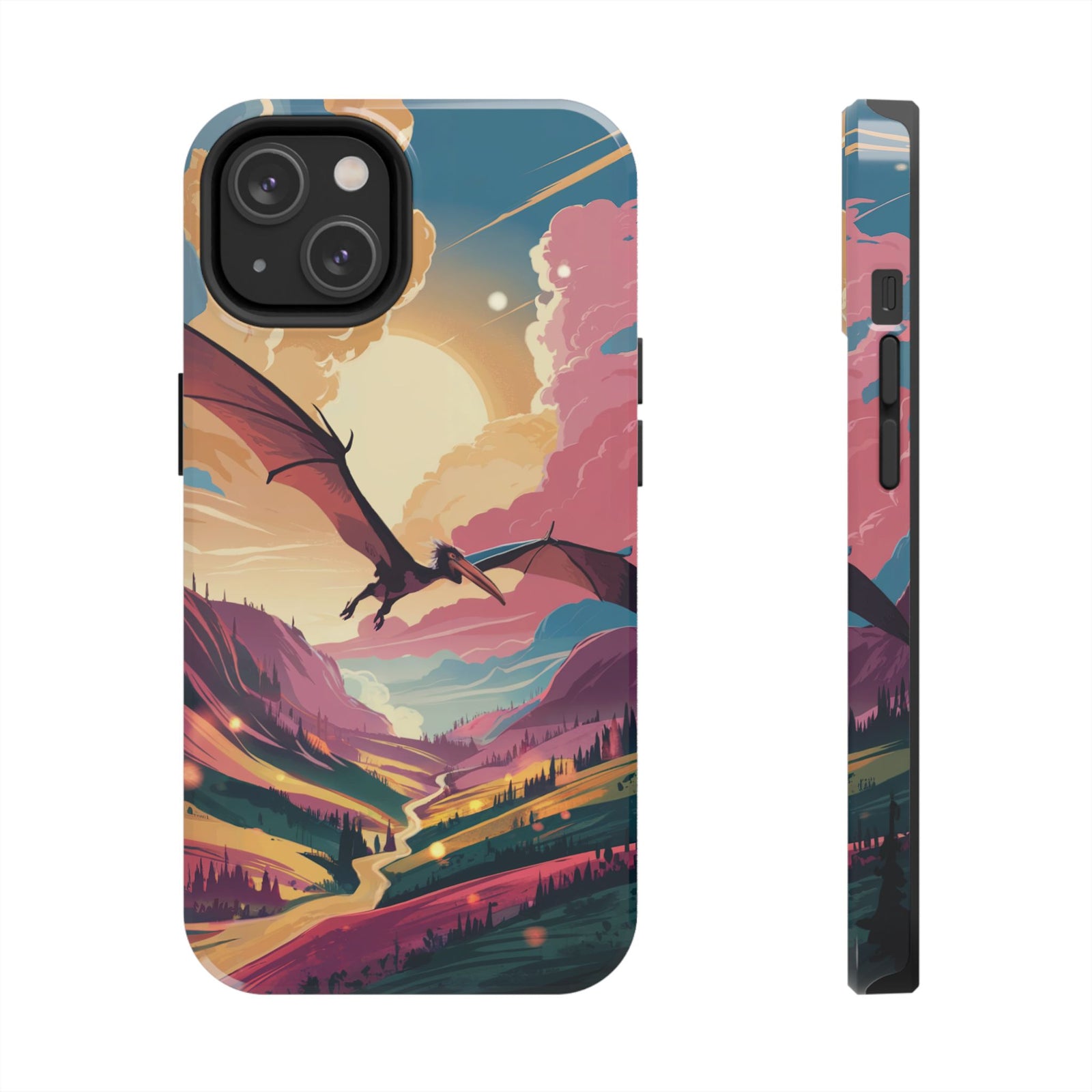 Pteranodon Sky Journey - Dinosaur Phone Case