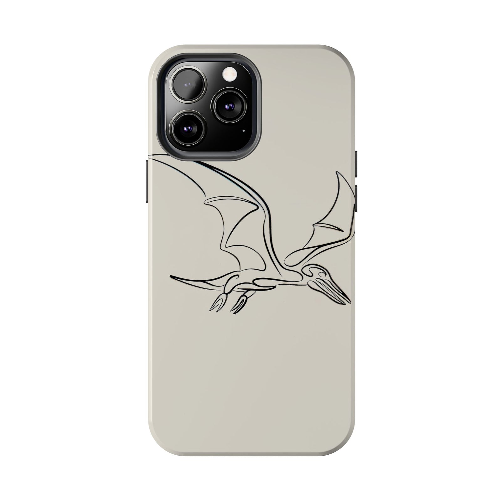 Pterodactyl Glide Art - Dinosaur Phone Case
