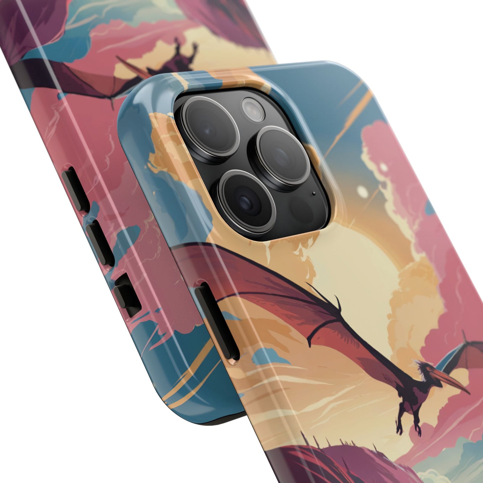 Pteranodon Sky Journey - Dinosaur Phone Case