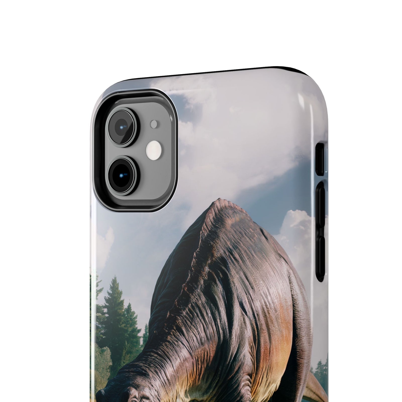 Gentle Giant Grazing - Dinosaur Phone Case