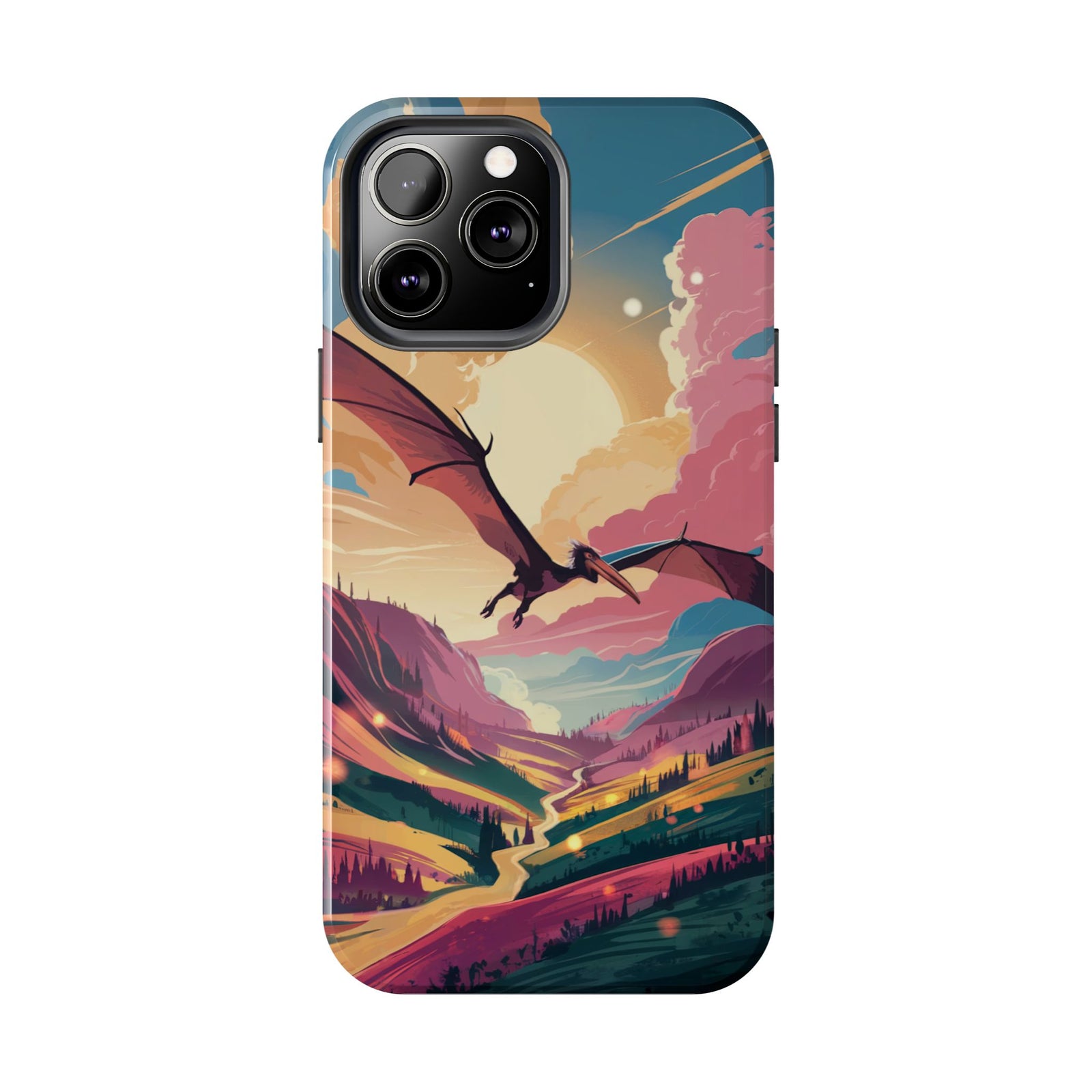 Pteranodon Sky Journey - Dinosaur Phone Case