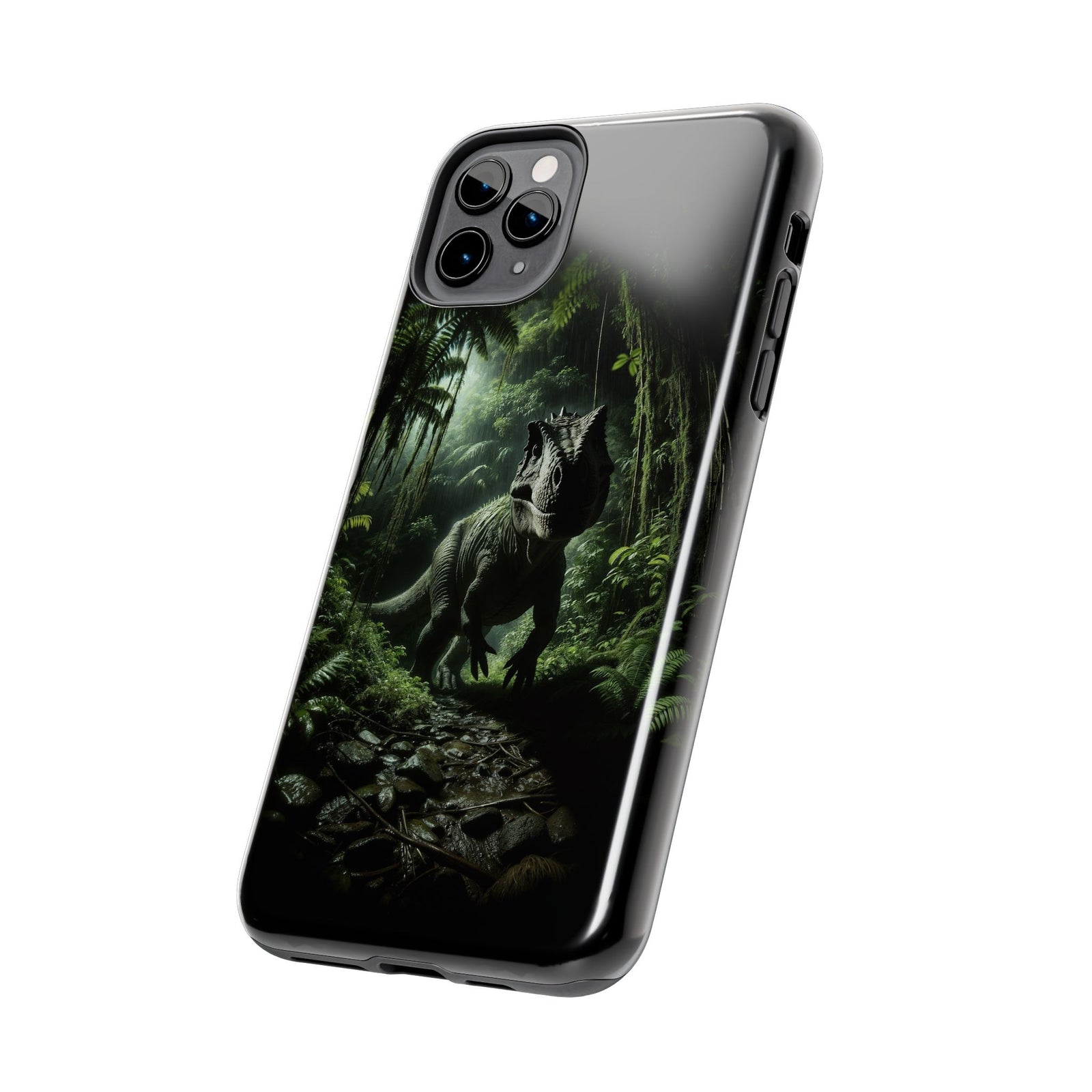 Jungle Dino Adventure - Dinosaur Phone Case