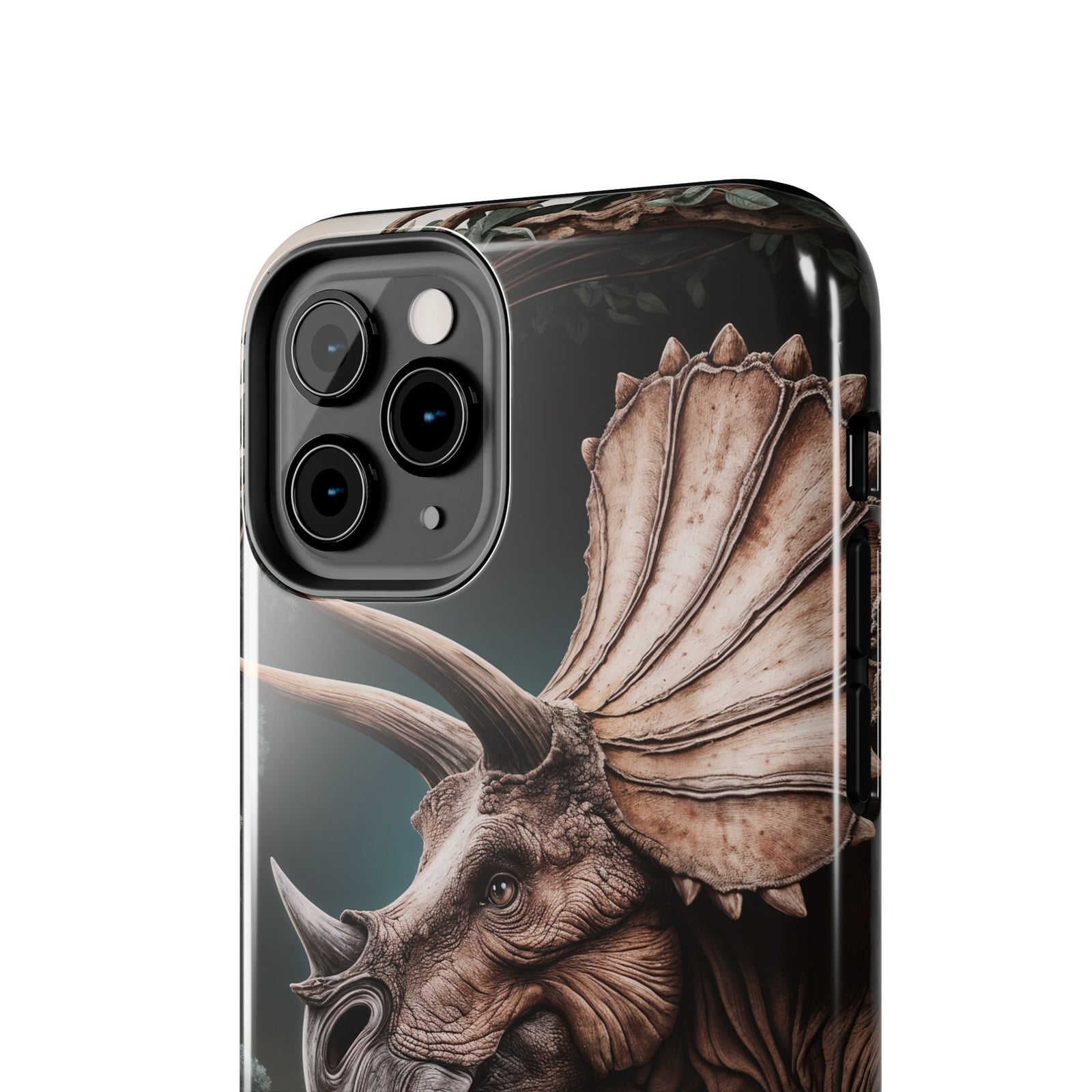 Triceratops Wilderness Adventure - Dinosaur Phone Case