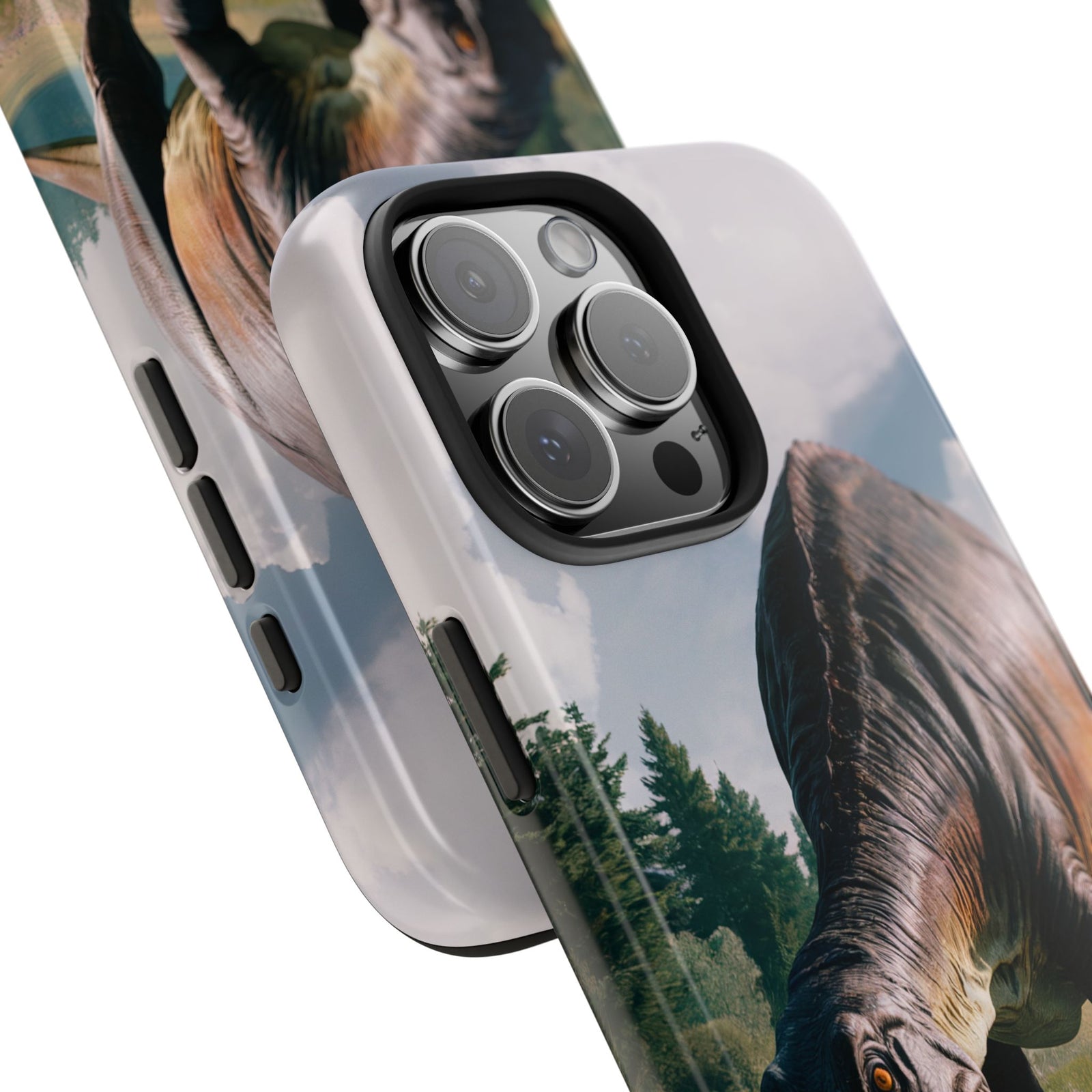 Gentle Giant Grazing - Dinosaur Phone Case