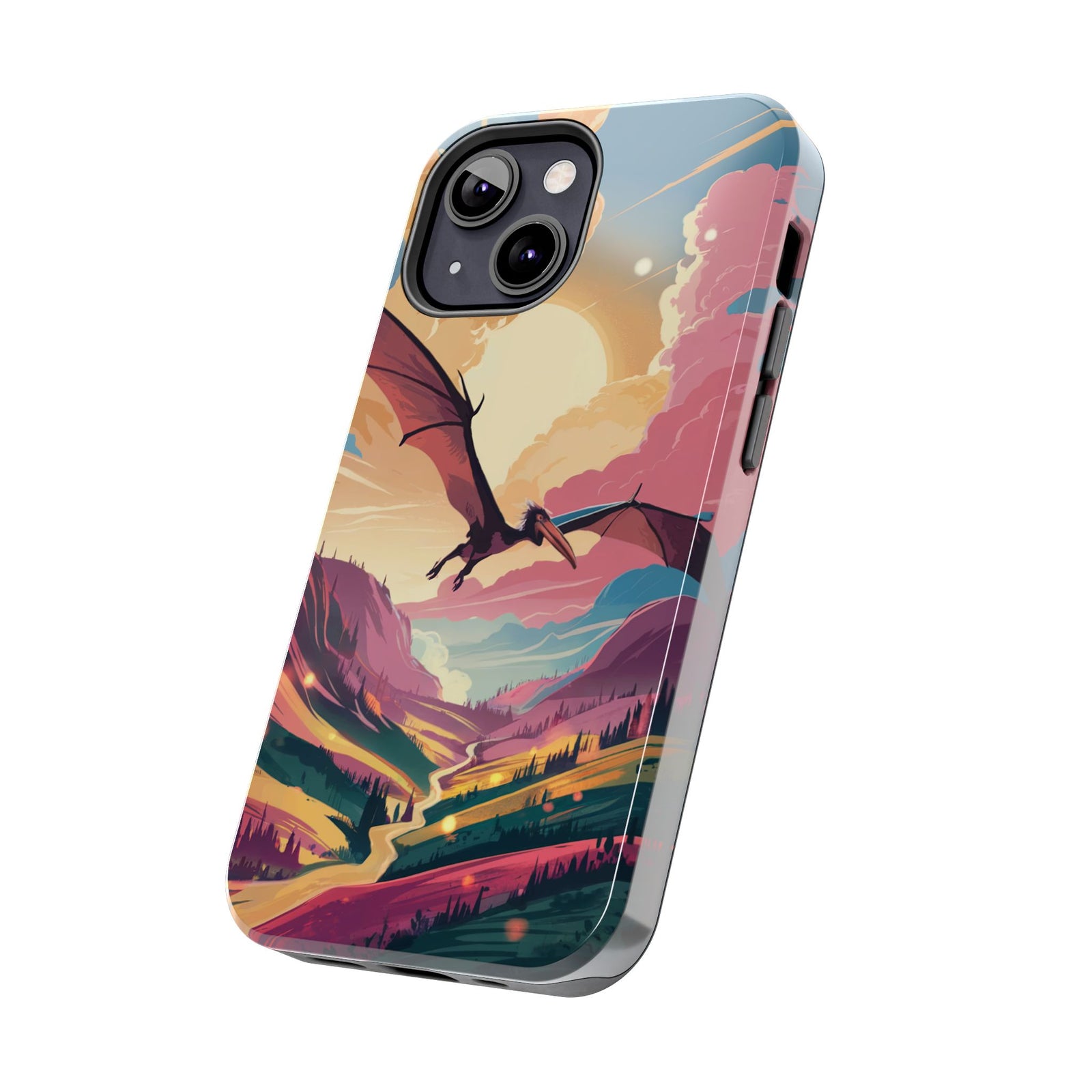 Pteranodon Sky Journey - Dinosaur Phone Case