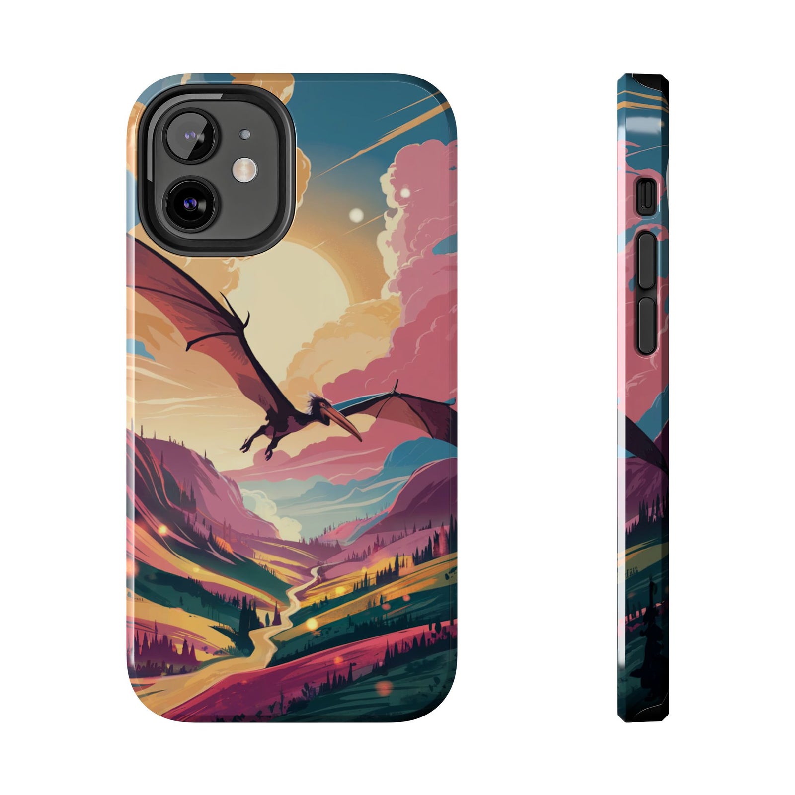 Pteranodon Sky Journey - Dinosaur Phone Case