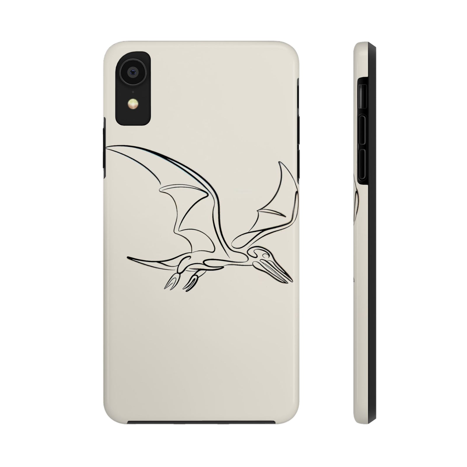 Pterodactyl Glide Art - Dinosaur Phone Case