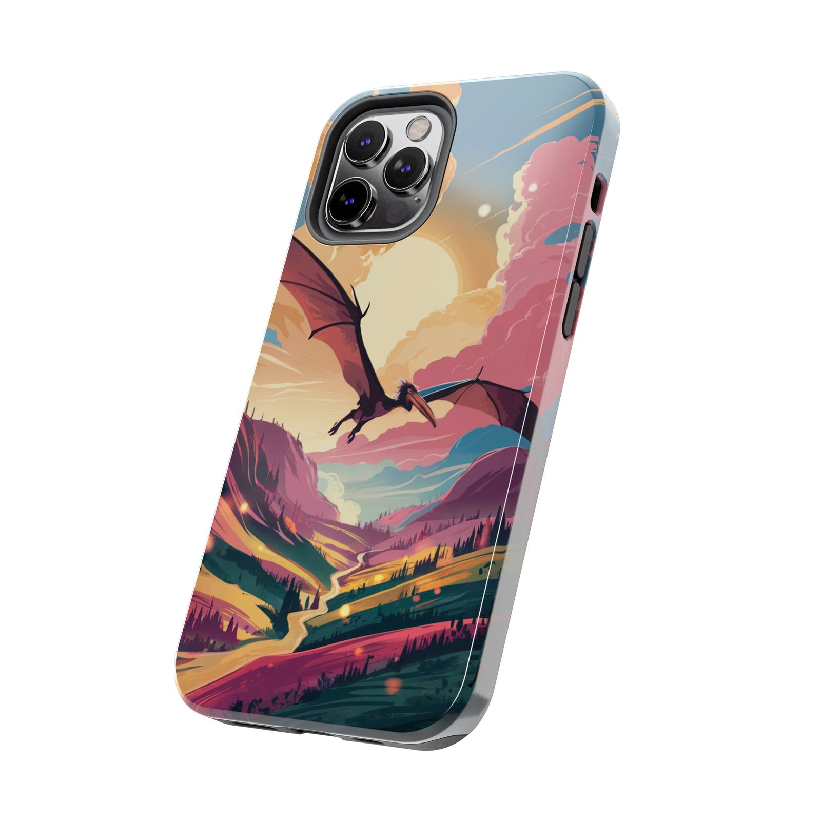 Pteranodon Sky Journey - Dinosaur Phone Case