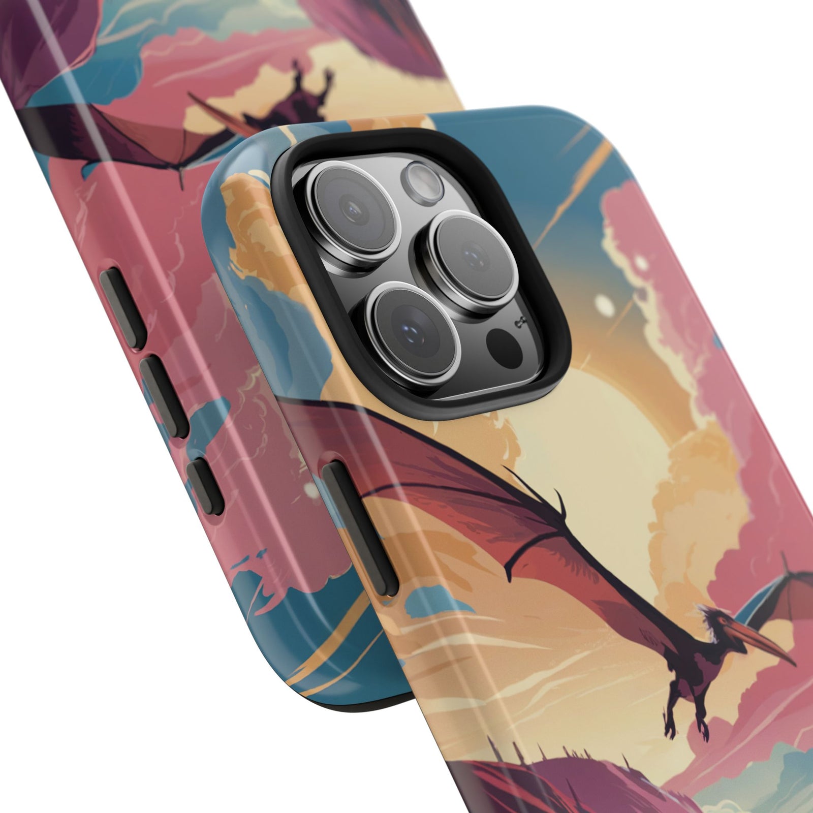 Pteranodon Sky Journey - Dinosaur Phone Case