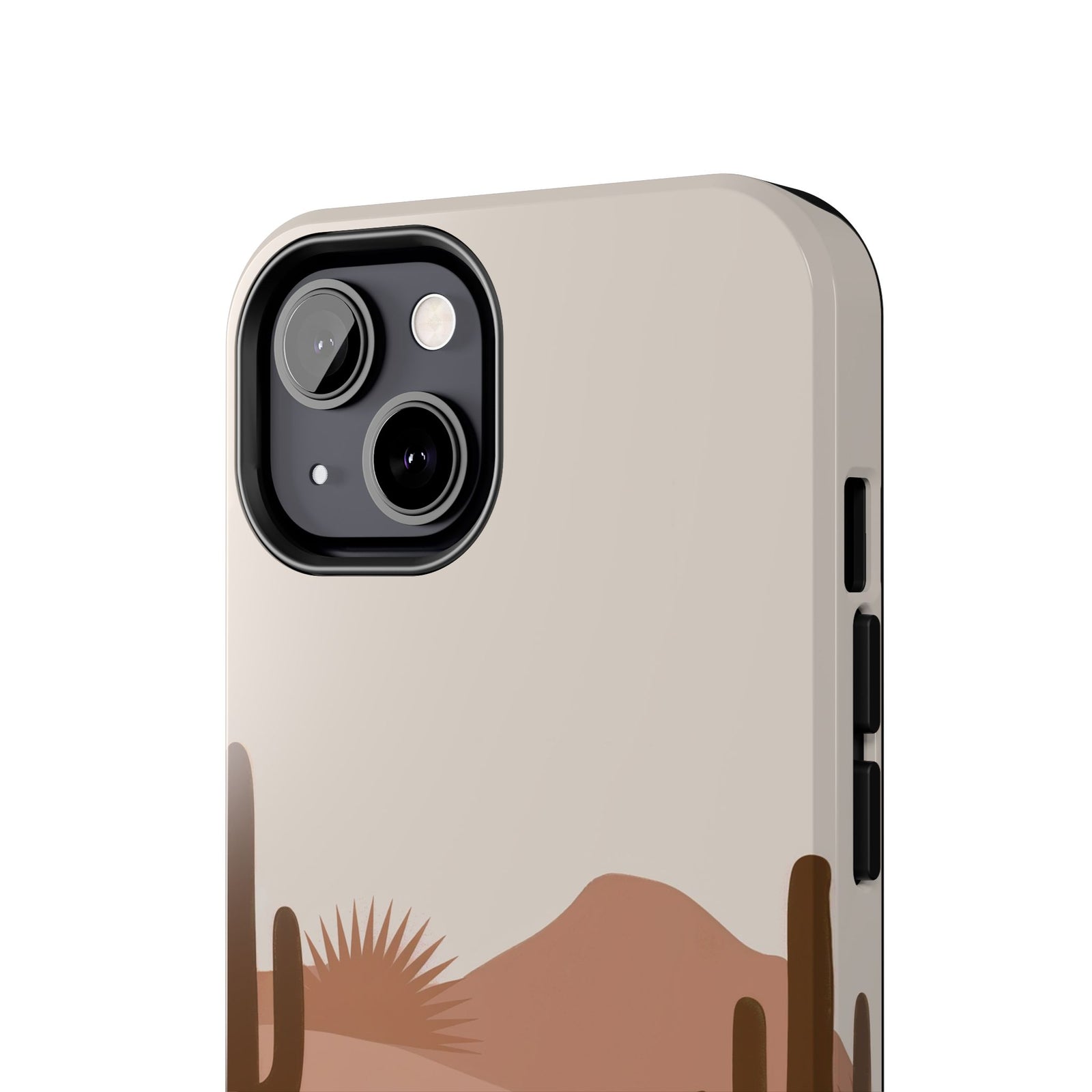 Desert Dino Silhouette - Dinosaur Phone Case