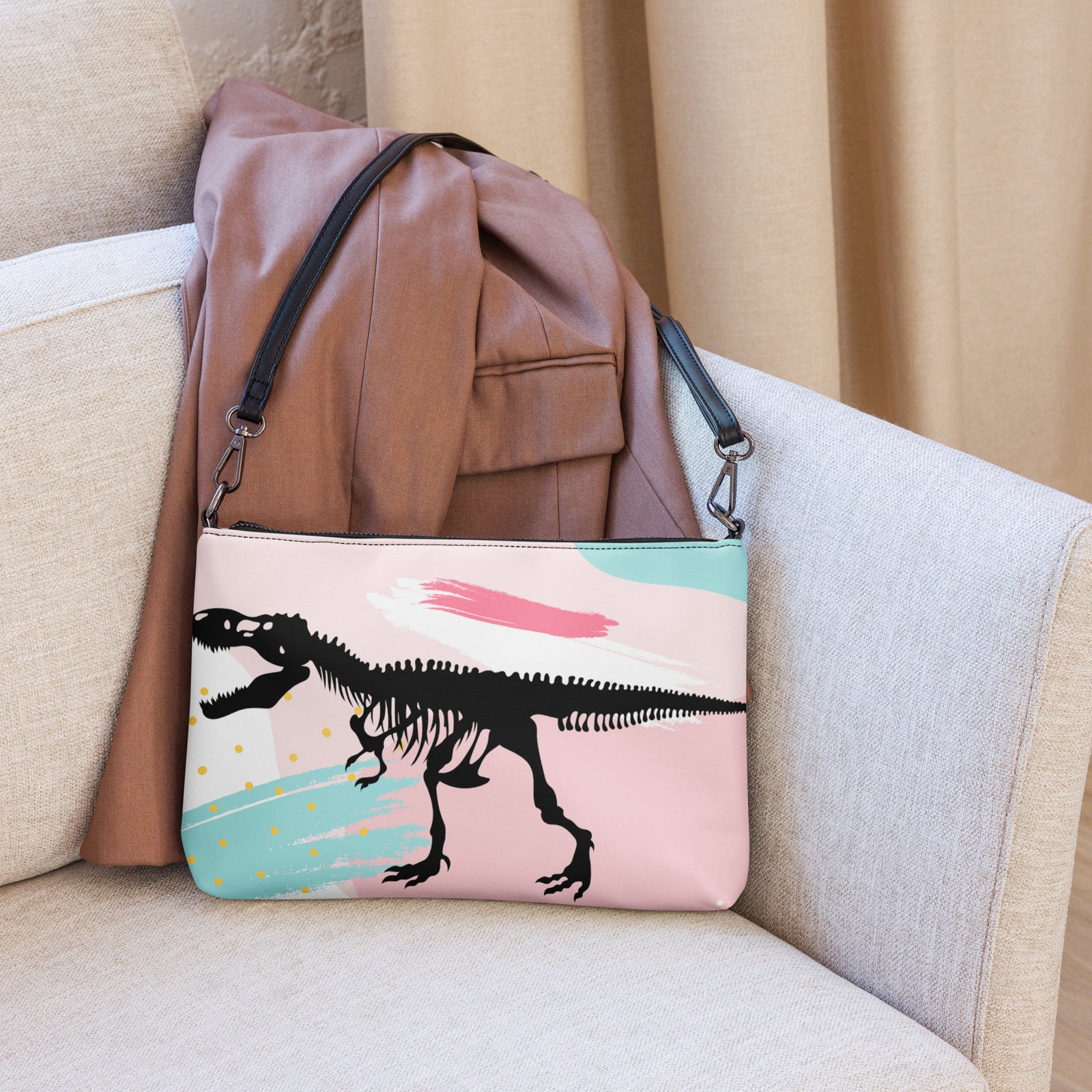 Abstract T-Rex - Dinosaur Purse